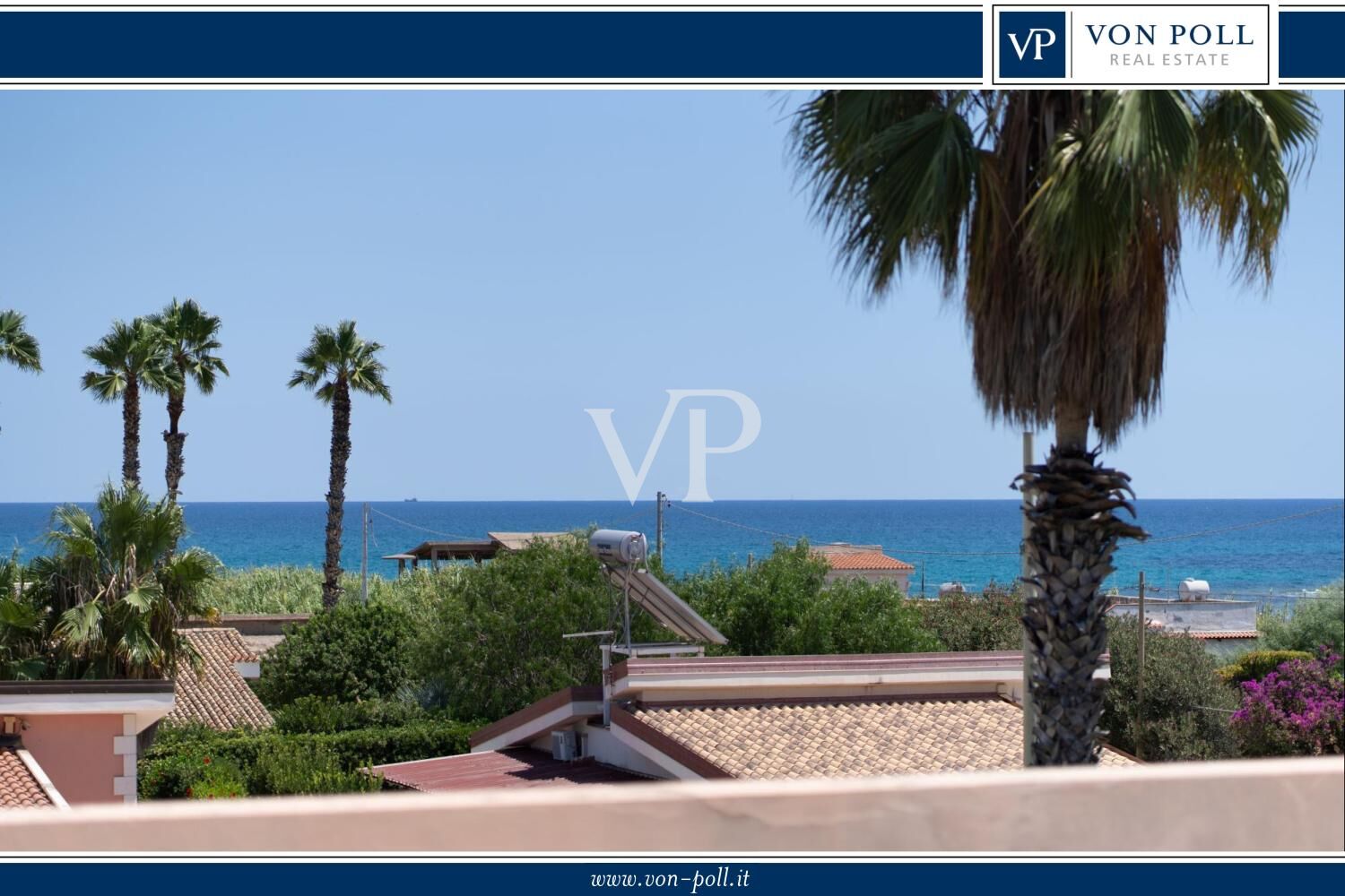 Freistehende Villa am Meer