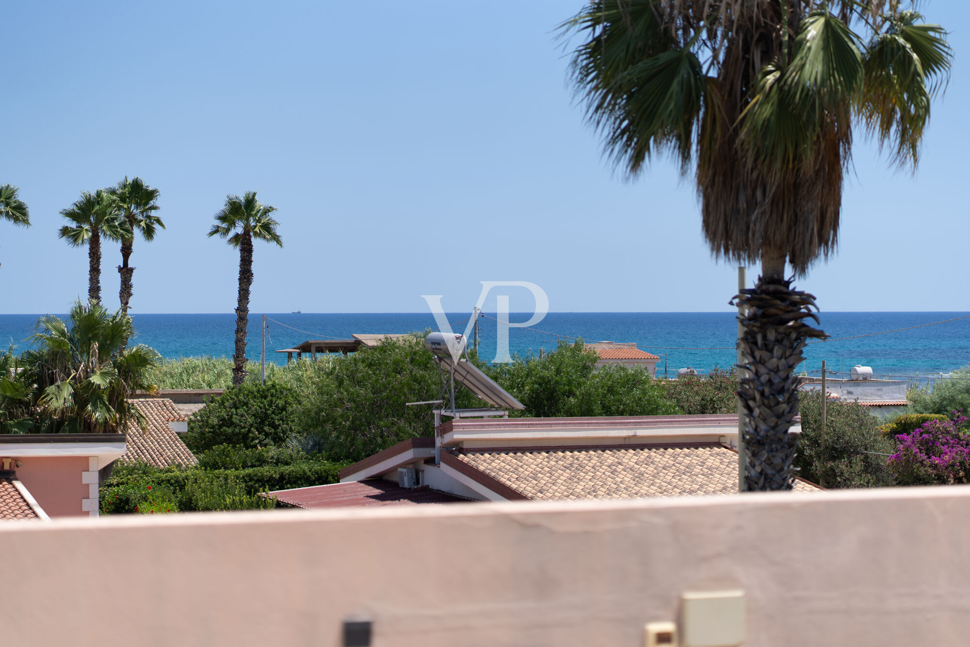 Freistehende Villa am Meer