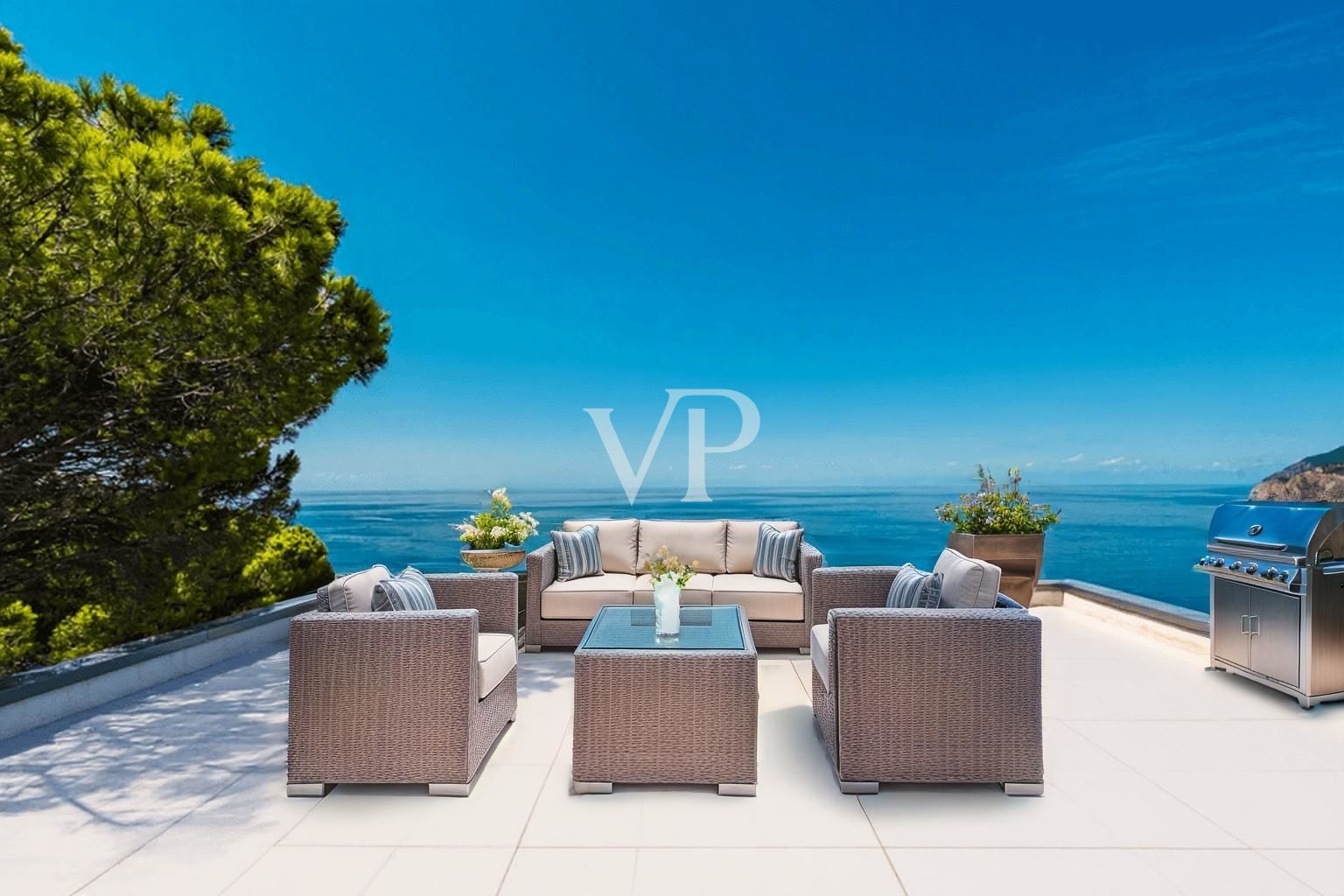 Wunderschönes Penthouse im Bau mit Panoramablick aufs Meer