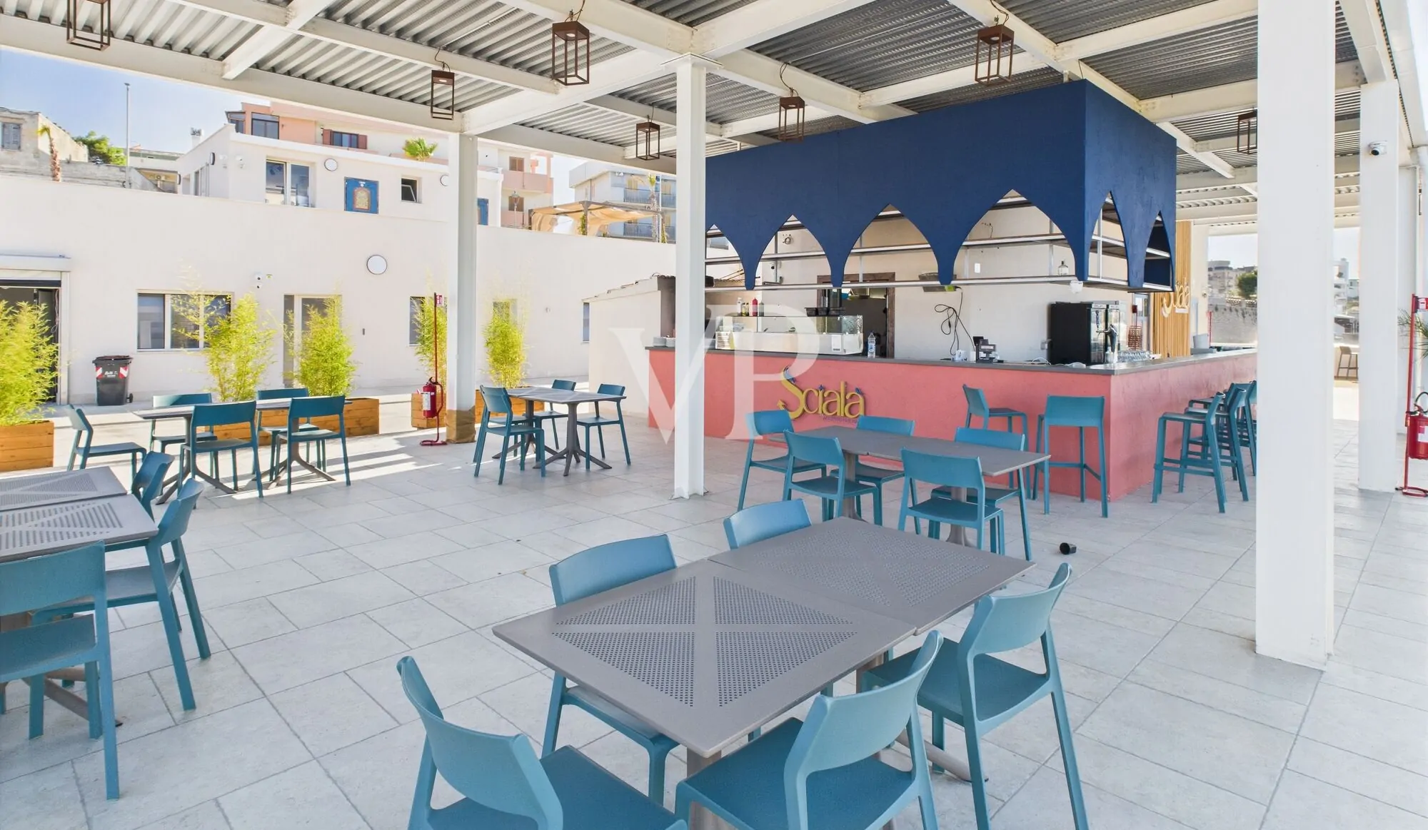 parte esterna bar ristorante