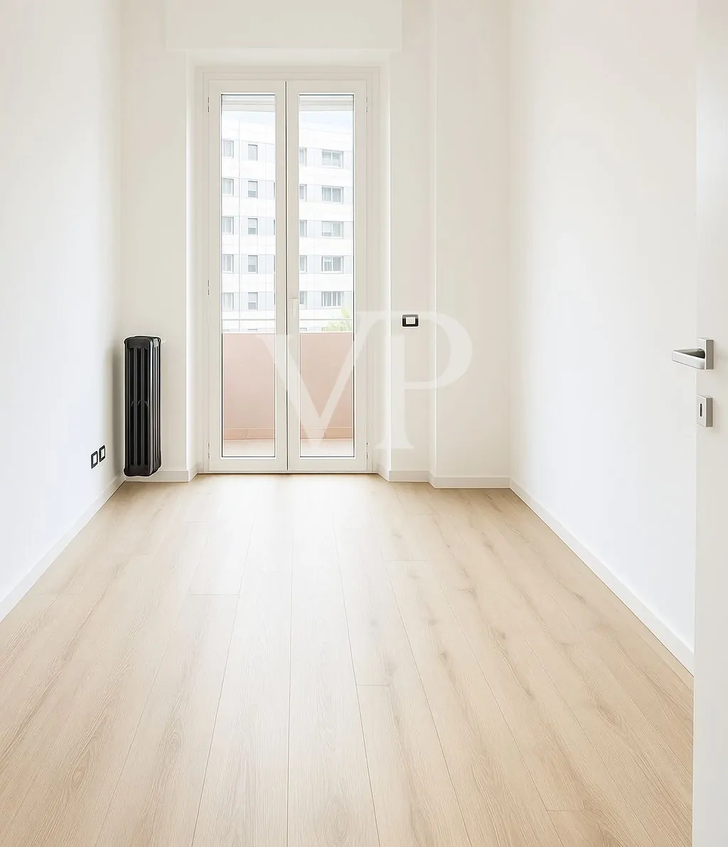 Quadrilocale finemente ristrutturato con due balconi