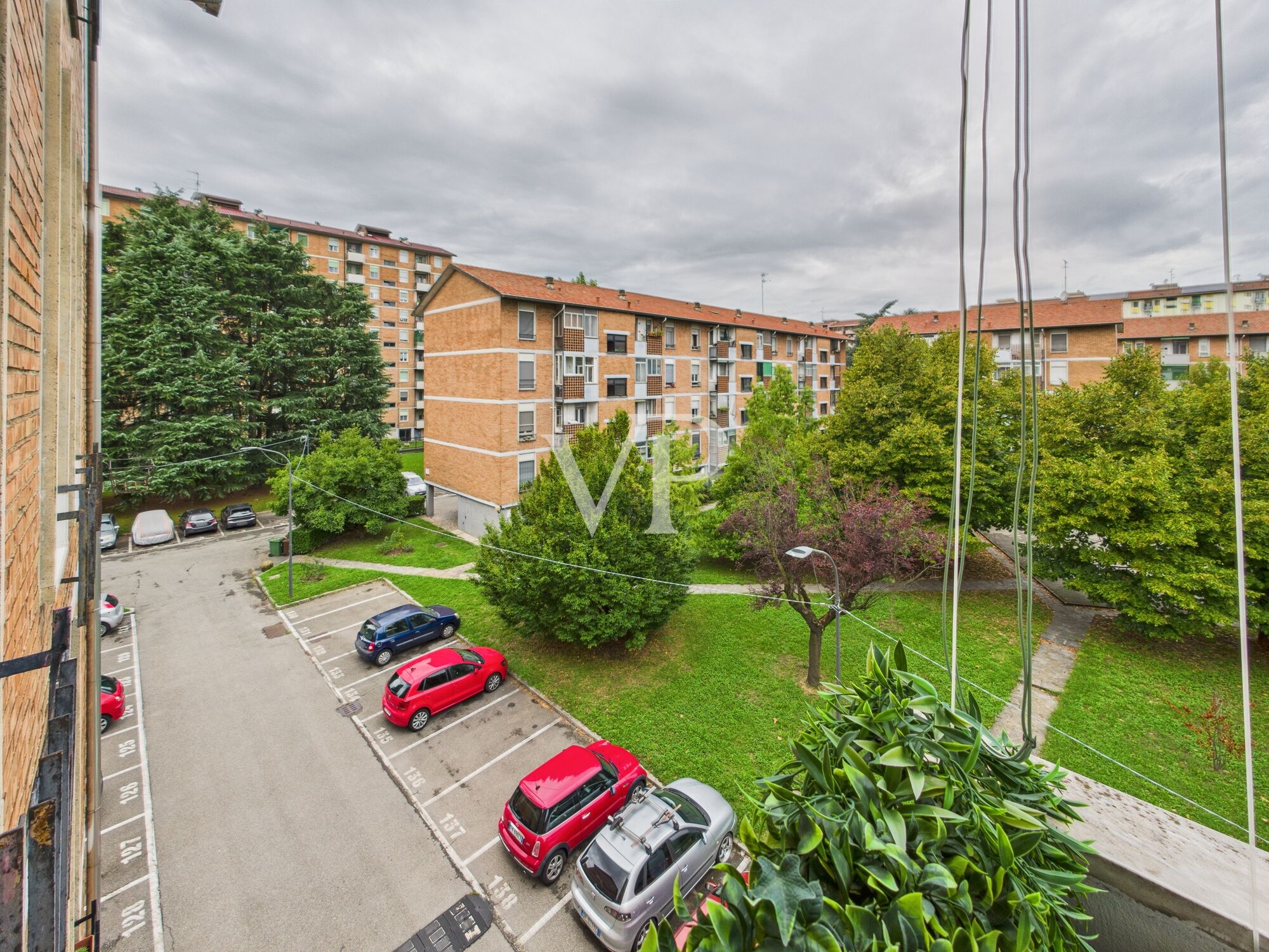 vista interna da balcone