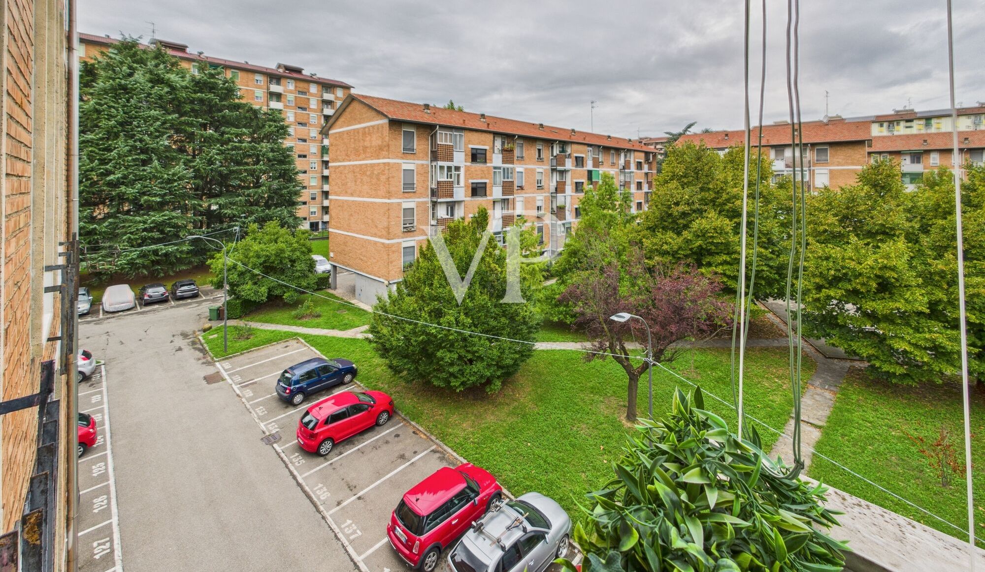 vista interna da balcone