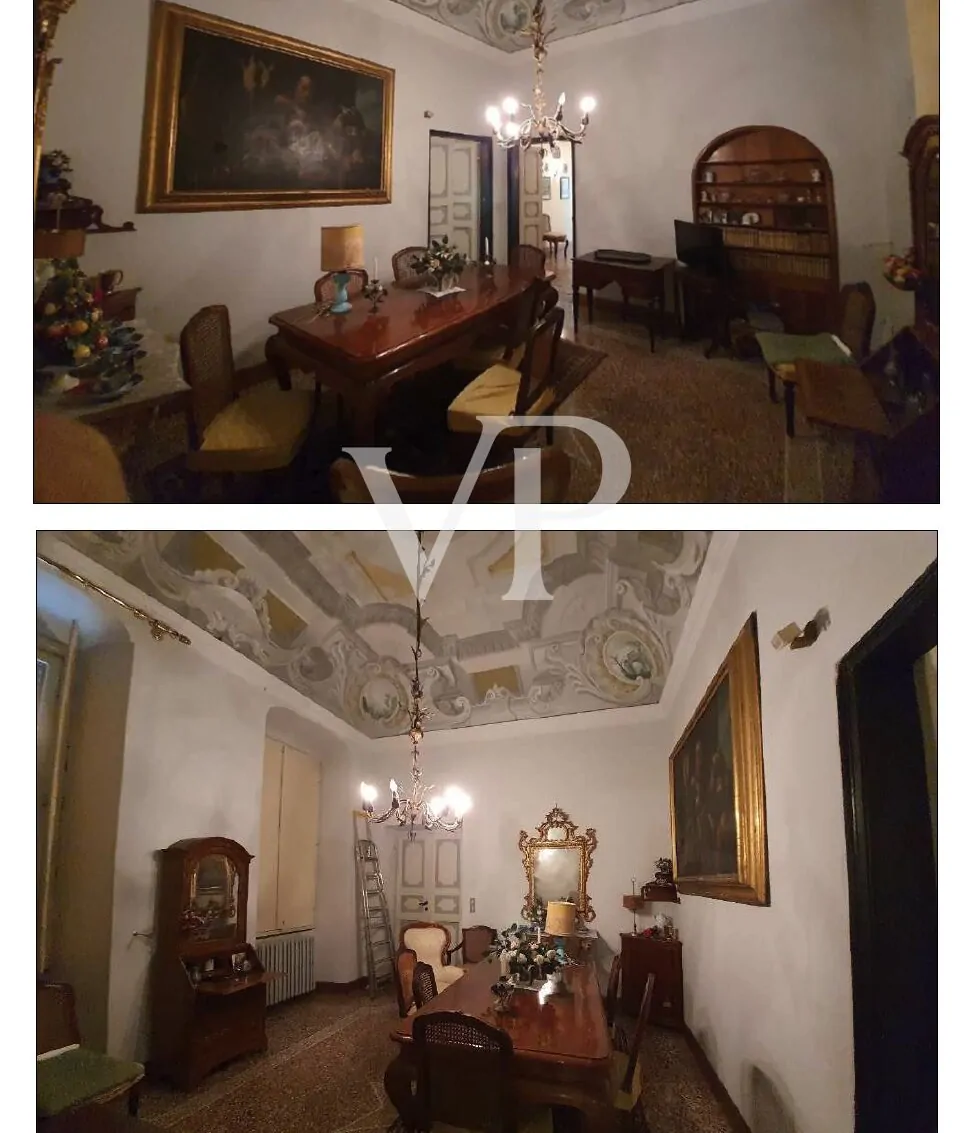 Historische Villa mit Meerblick und Garten in Lerici - 1400 Quadratmeter Luxus und Kunst