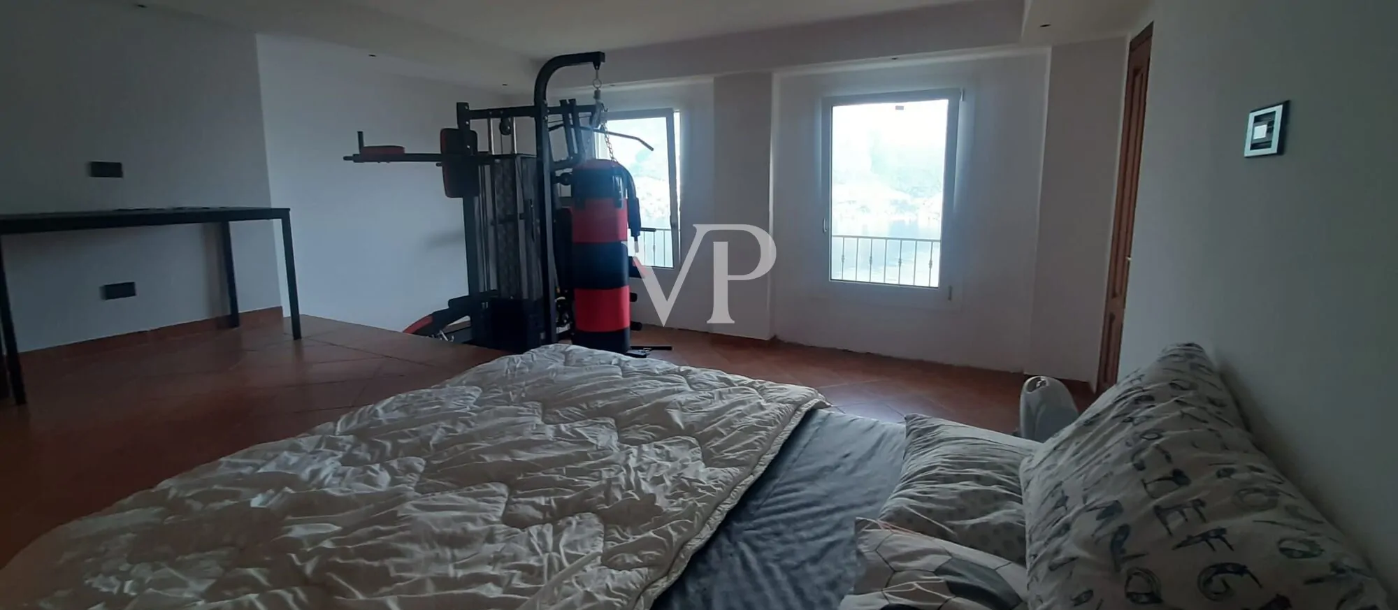 Chalet independiente con terraza y vistas al lago de Como