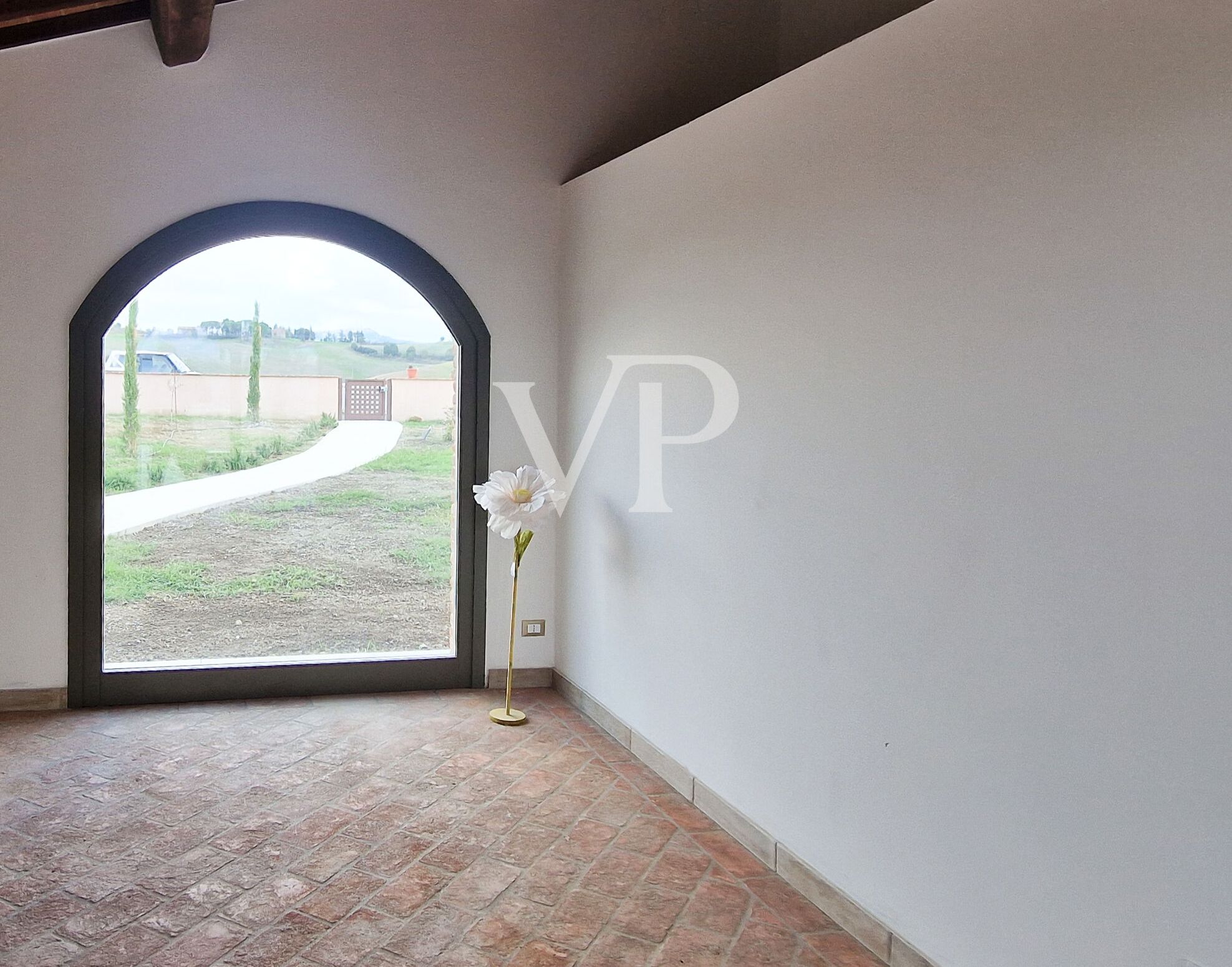 Masía panorámica en Lajatico
