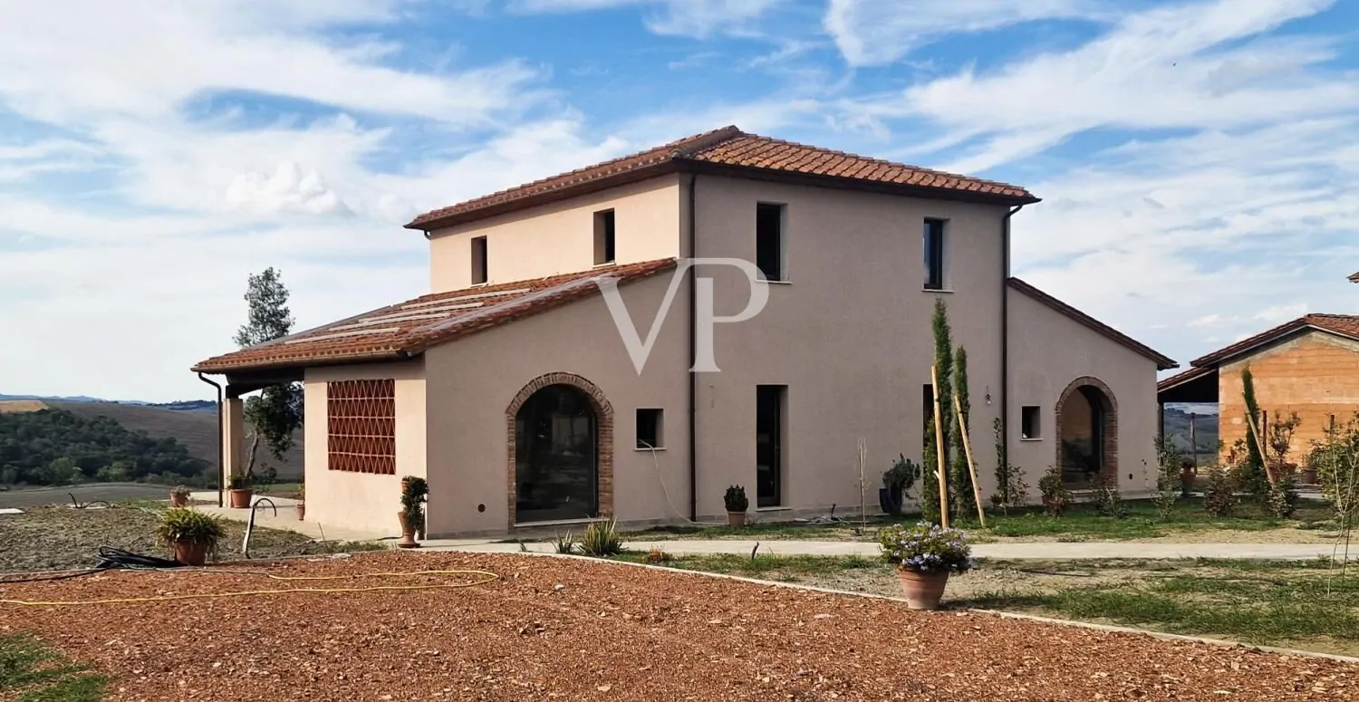 Masía panorámica en Lajatico