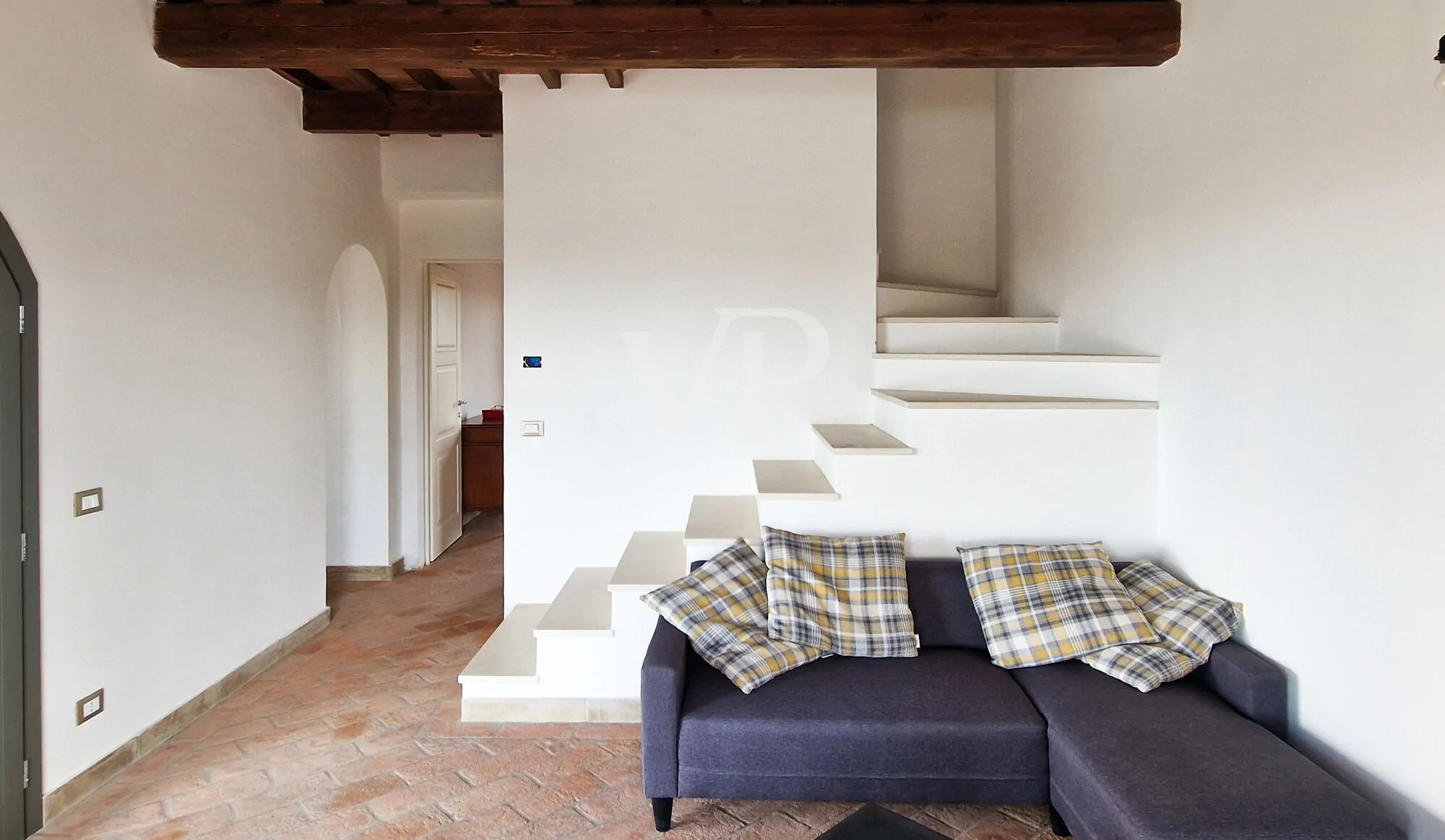 Masía panorámica en Lajatico