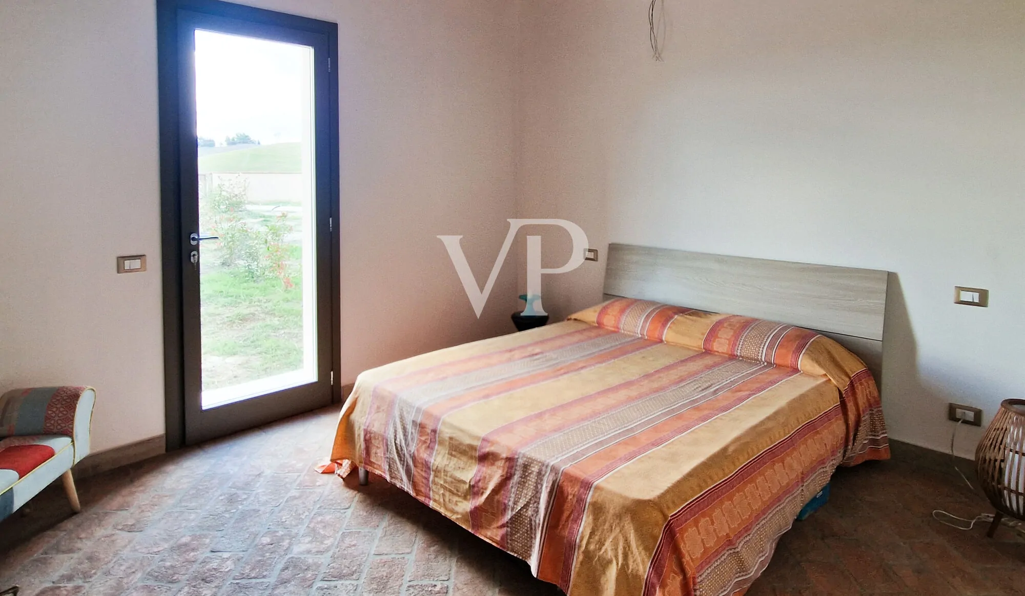 Masía panorámica en Lajatico