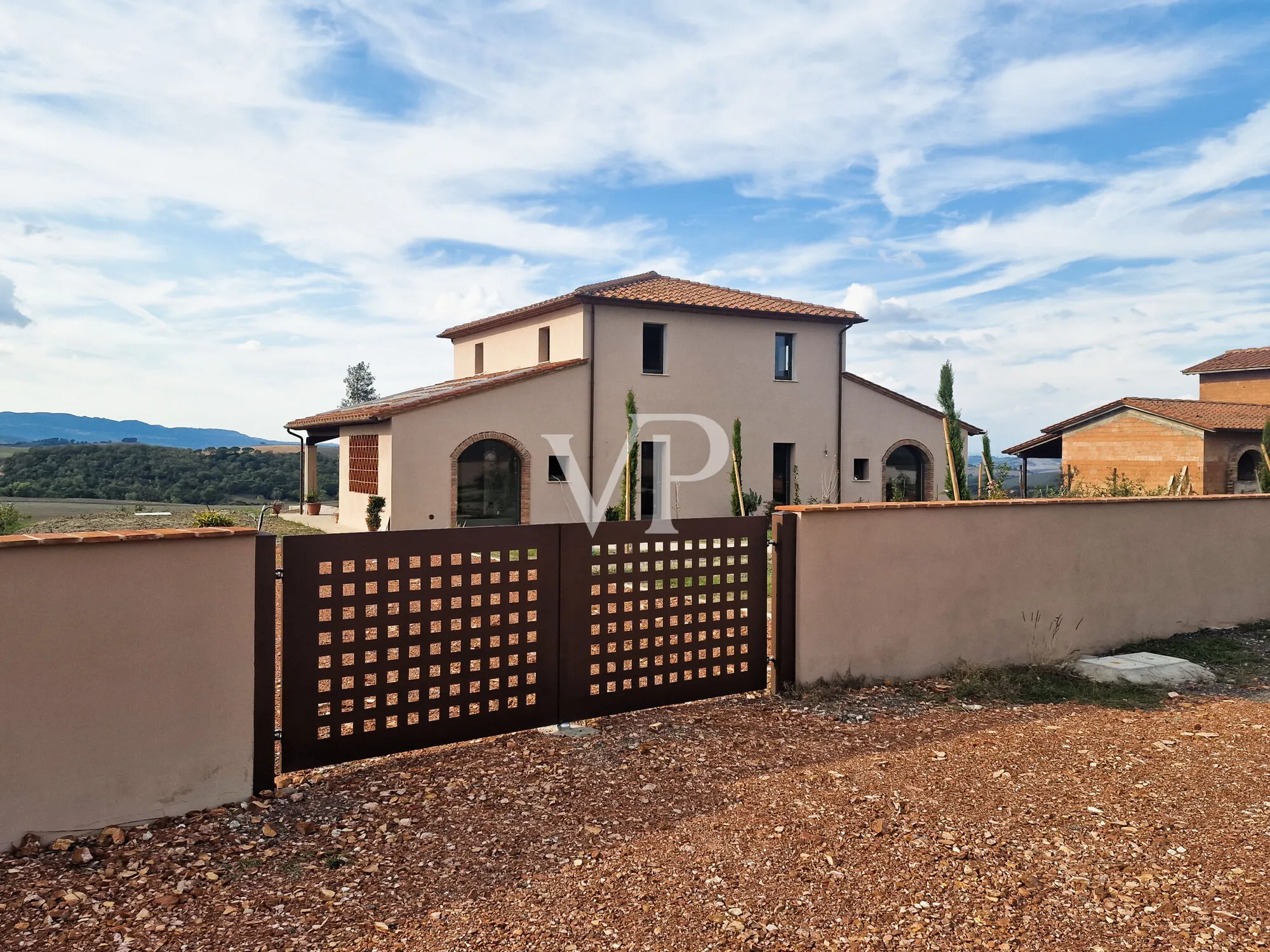 Bauernhaus mit Panoramablick in Lajatico