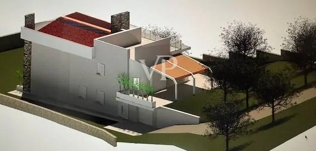 Maravillosa villa en construcción con piscina infinita, terraza, solarium y jardín