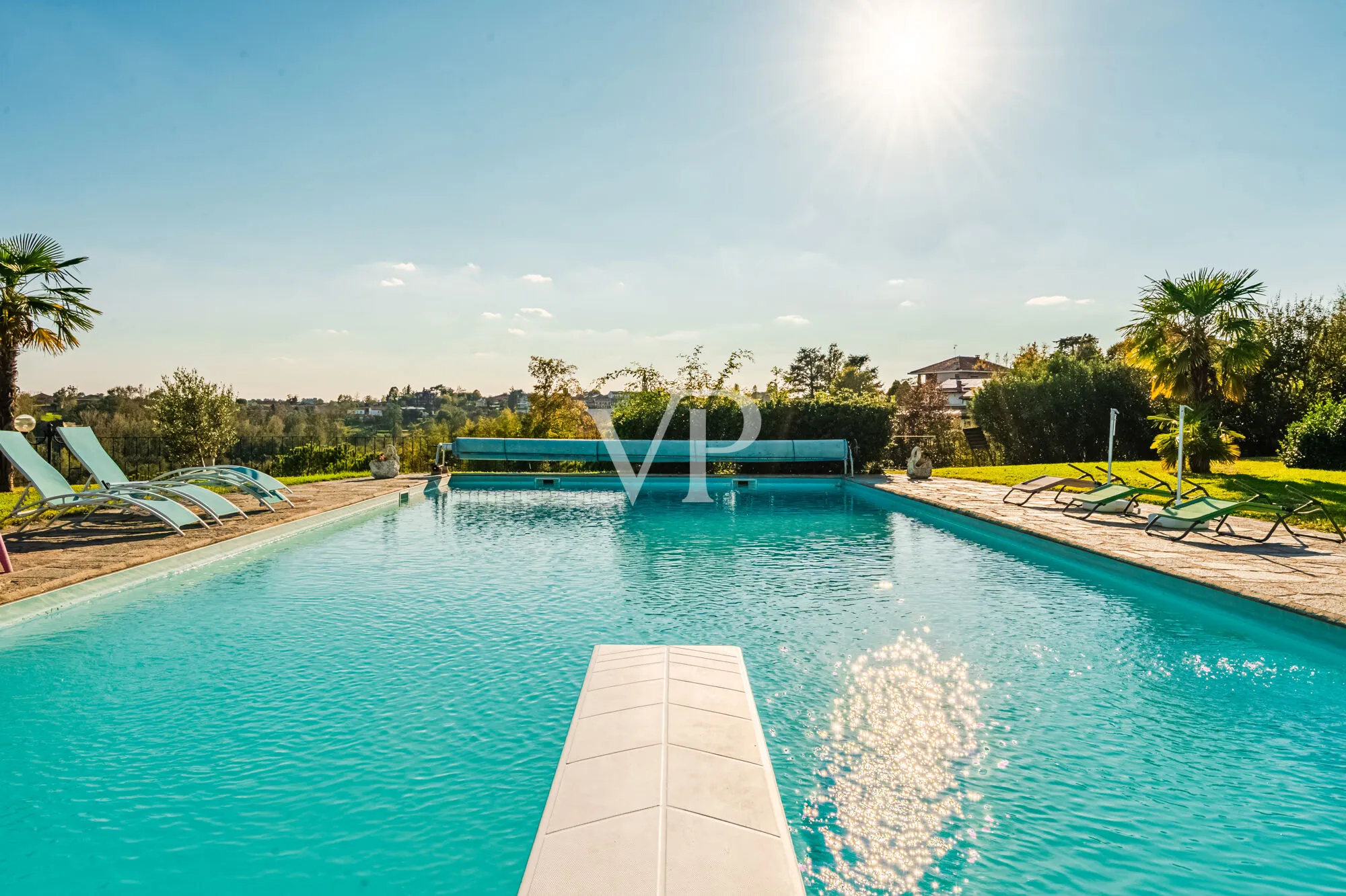 Luxury villa with pool in the hills of Monferrato