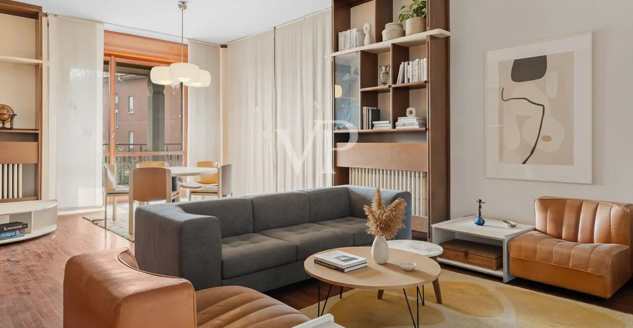 Repräsentative Mehrfamilienhausvilla auf drei Ebenen mit Garten