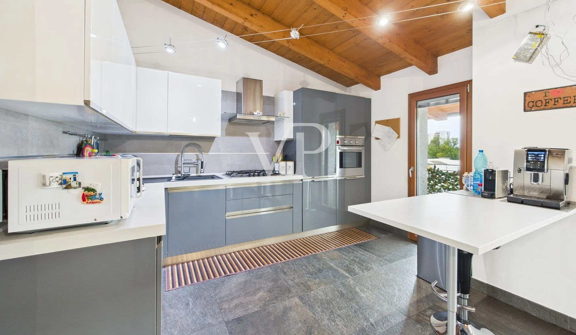 cucina abitabile a vista