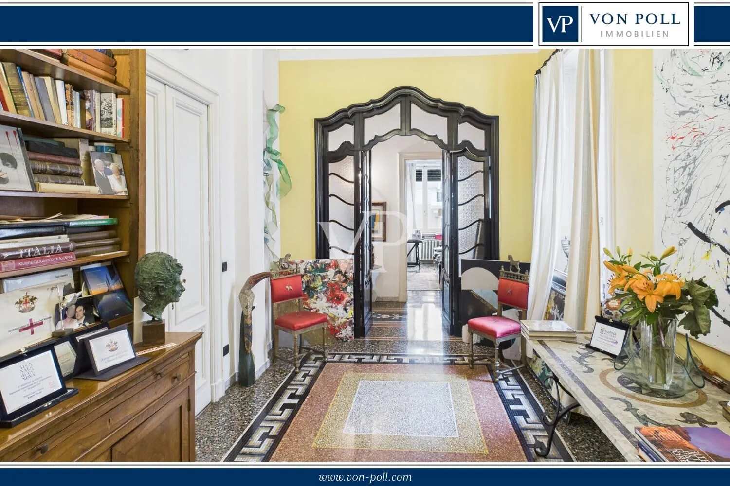 Repräsentative Wohnung, direkt am Meer, Dachgeschoss mit Terrasse, teilbar und Garage