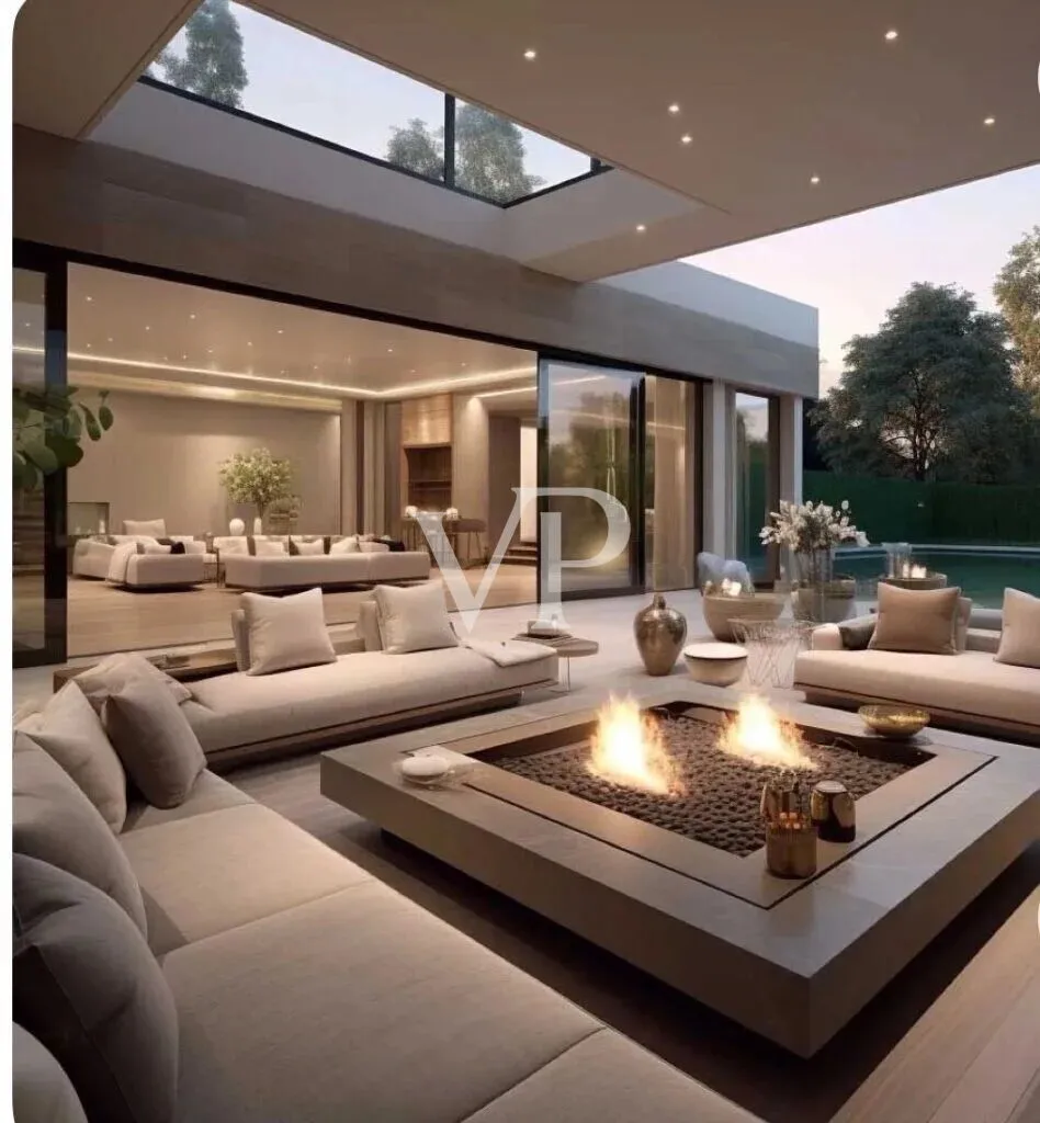 Repräsentative Villa im Bau mit atemberaubendem Blick auf den Golf von Cannigione