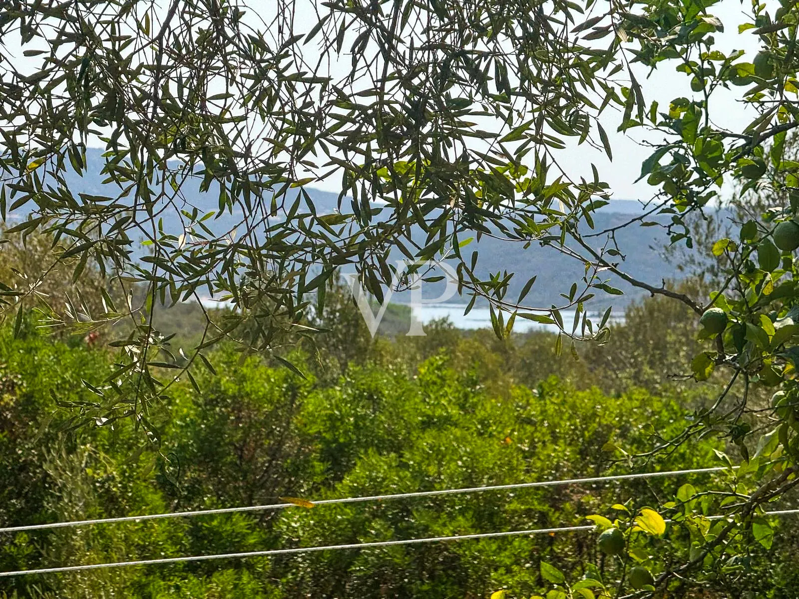 Natural stone villa in Cugnana with large Mediterranean spaces