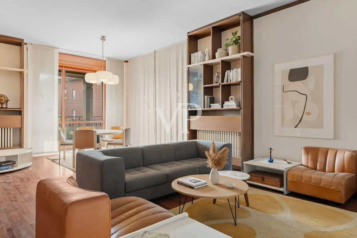 Prestigious multi-family villa on three levels with garden