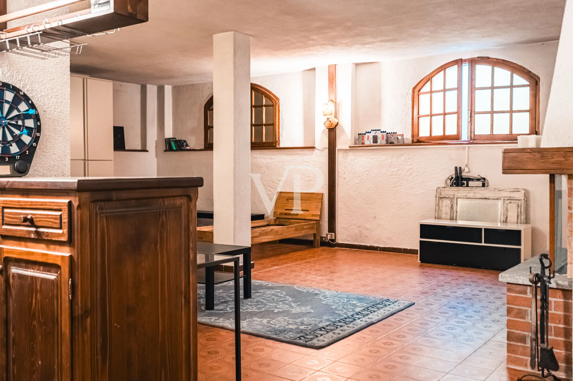 Villa with garden and breathtaking views of the Alps