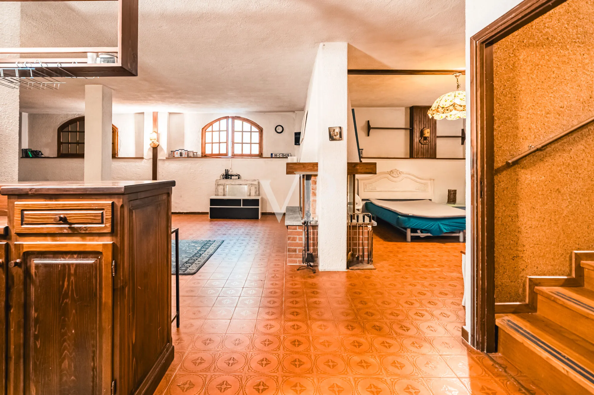 Villa with garden and breathtaking views of the Alps