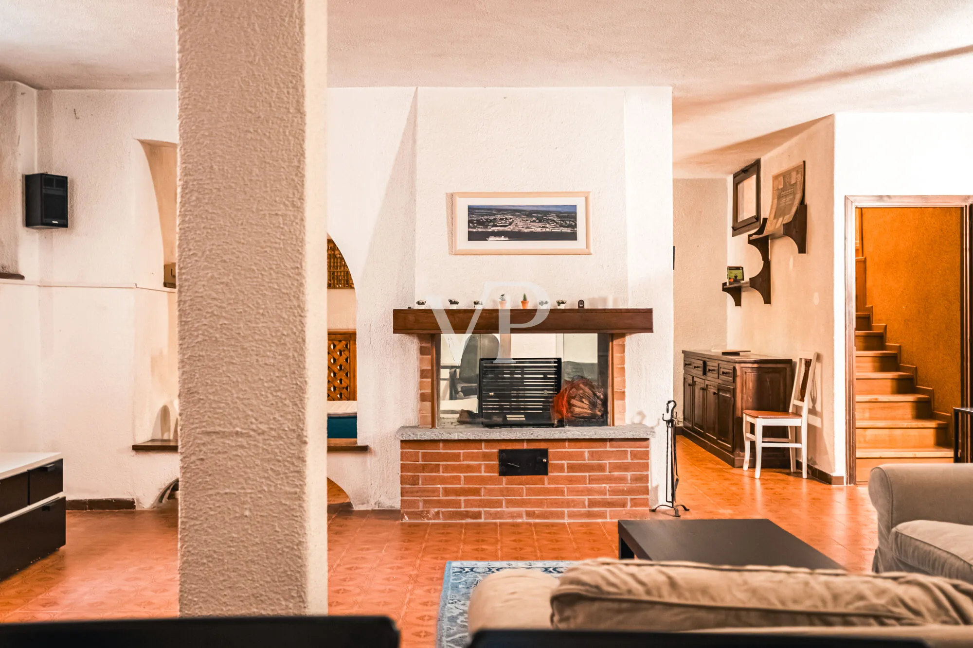 Villa with garden and breathtaking views of the Alps