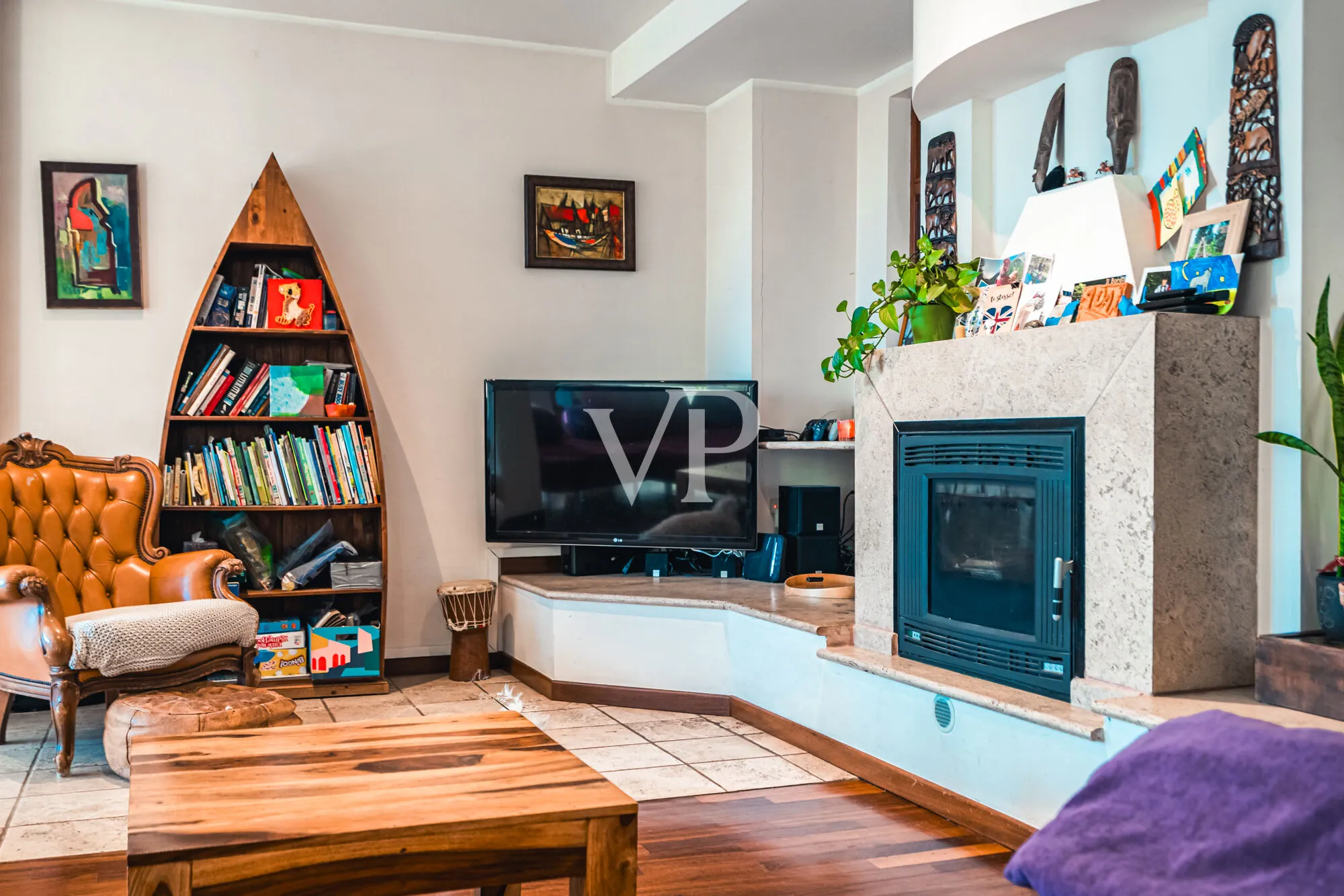 Villa with garden and breathtaking views of the Alps