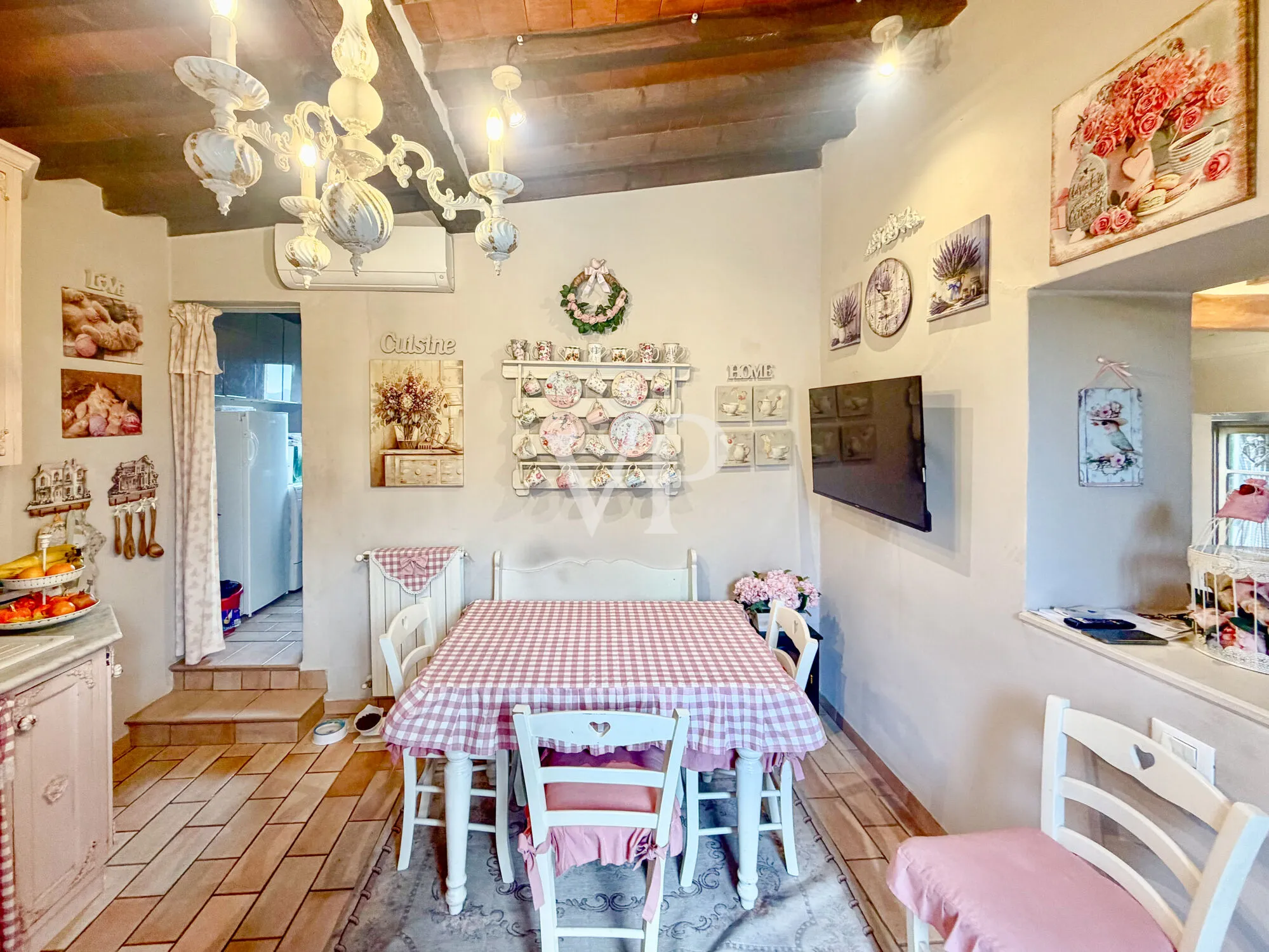 Renovated farmhouse with panoramic views of Massa Marittima and private garden in Tuscan Maremma