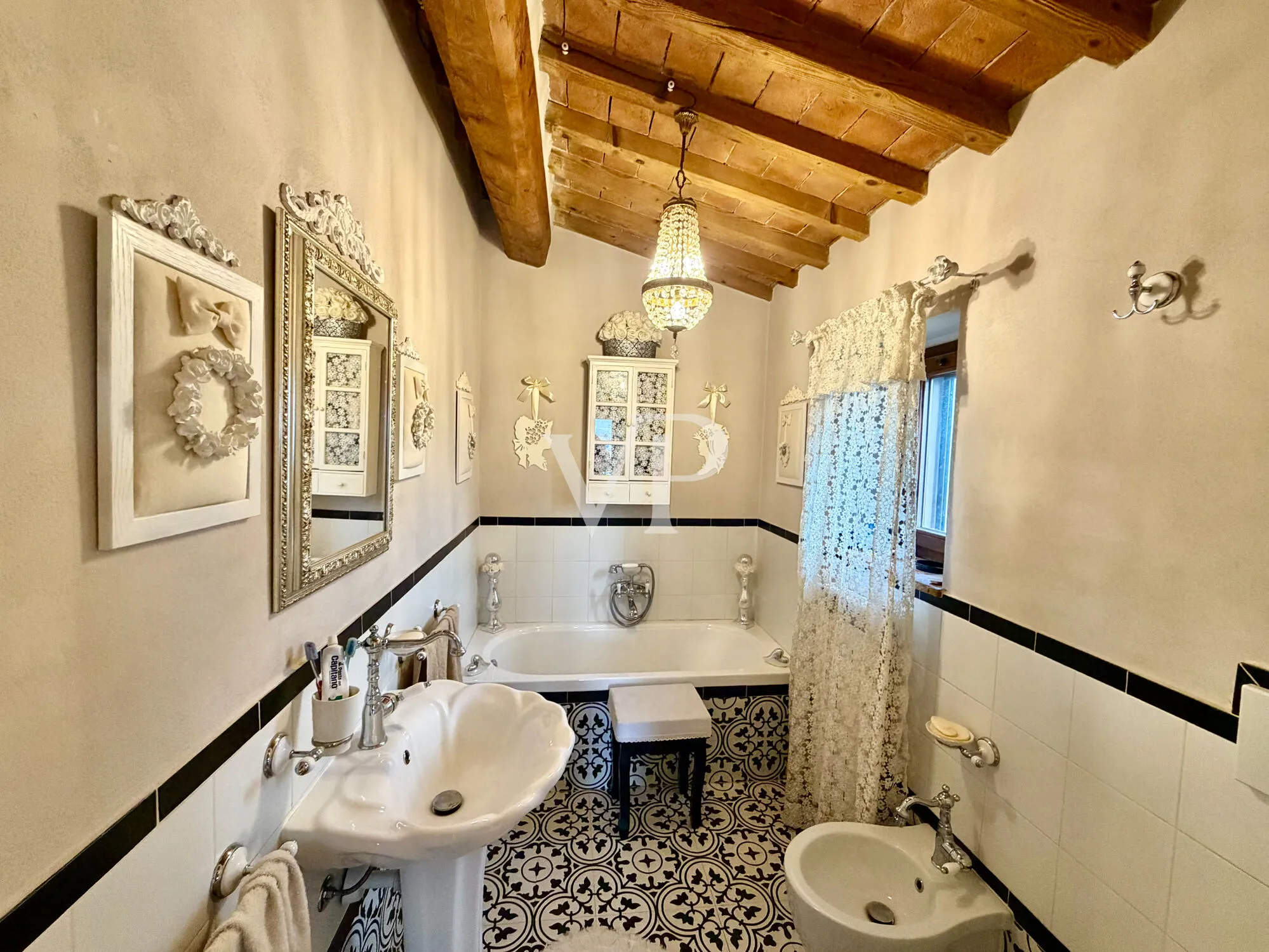 Renovated farmhouse with panoramic views of Massa Marittima and private garden in Tuscan Maremma