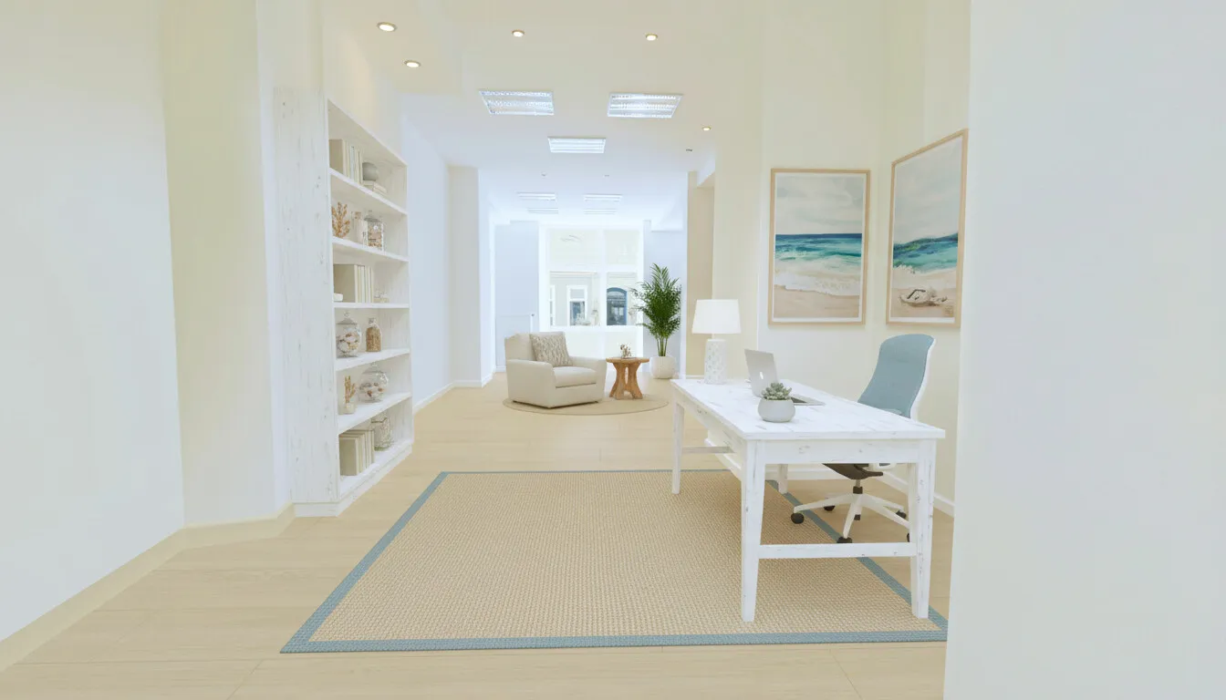 Bürofläche digital beräumt