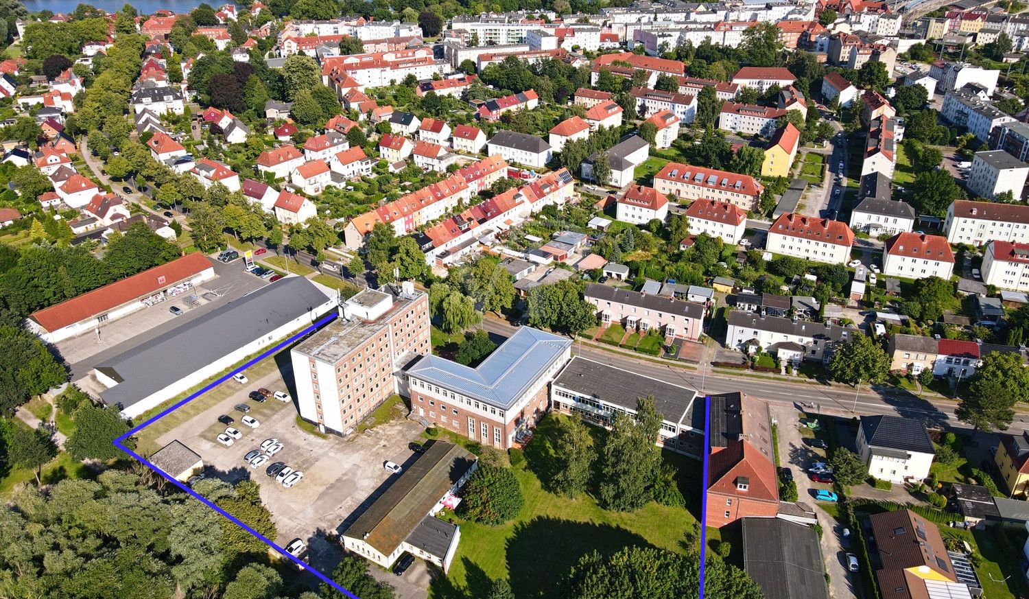 Luftbild Rückseite