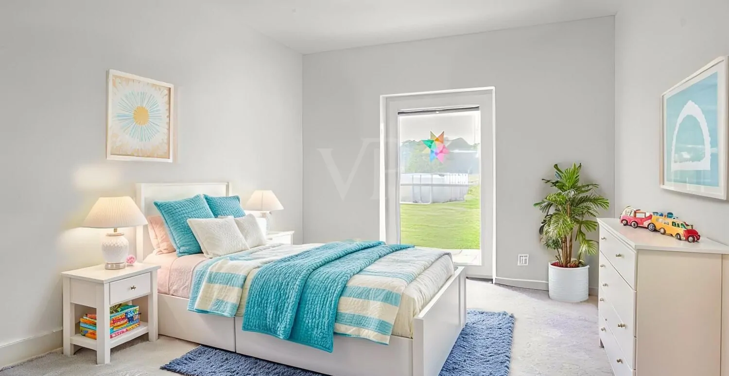 Kinderzimmer digital möbliert