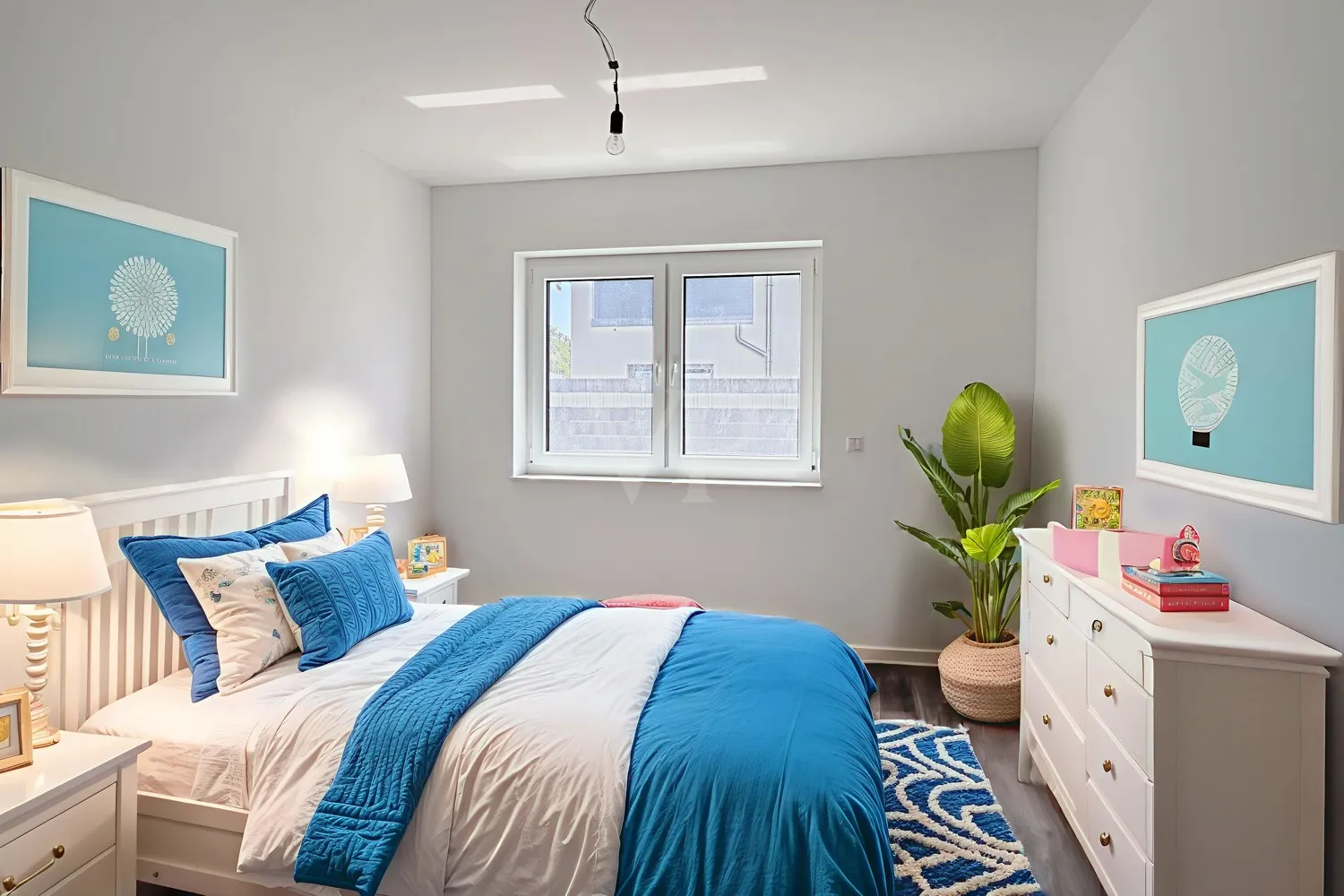 Kinderzimmer digital möbliert