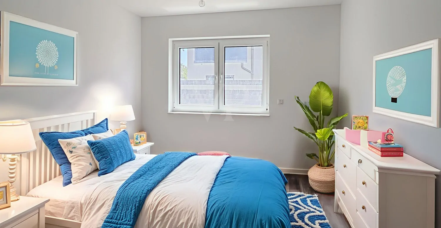 Kinderzimmer digital möbliert