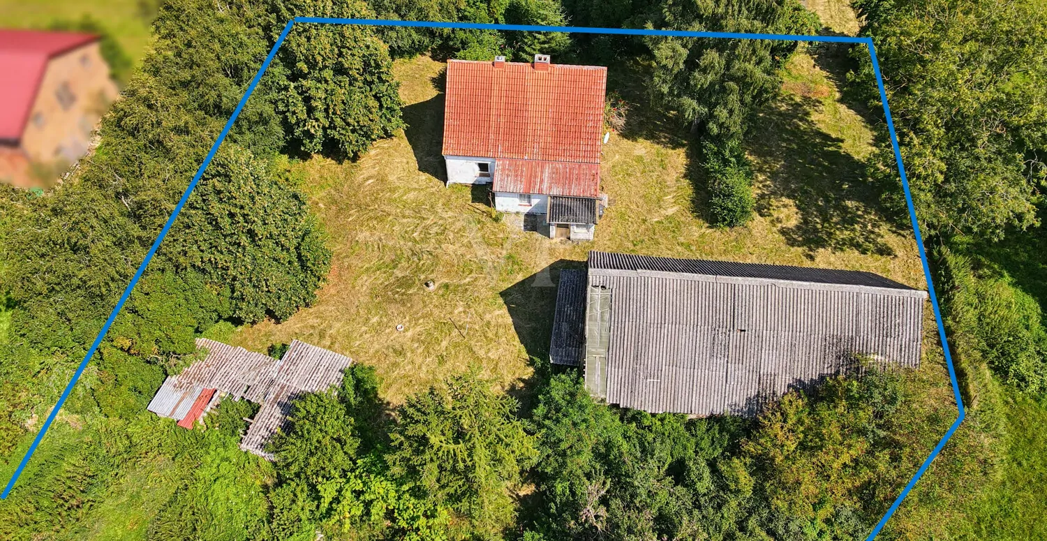 Grundstück eingezeichnet