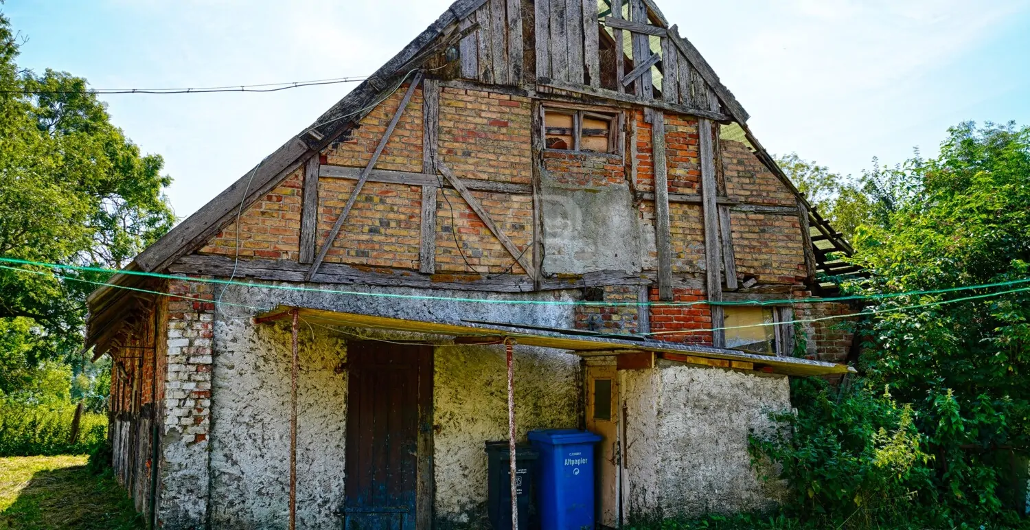 Vorderansicht Scheune