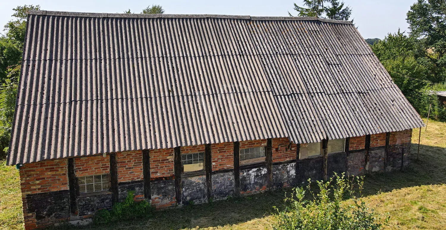 Luftaufnahme Scheune