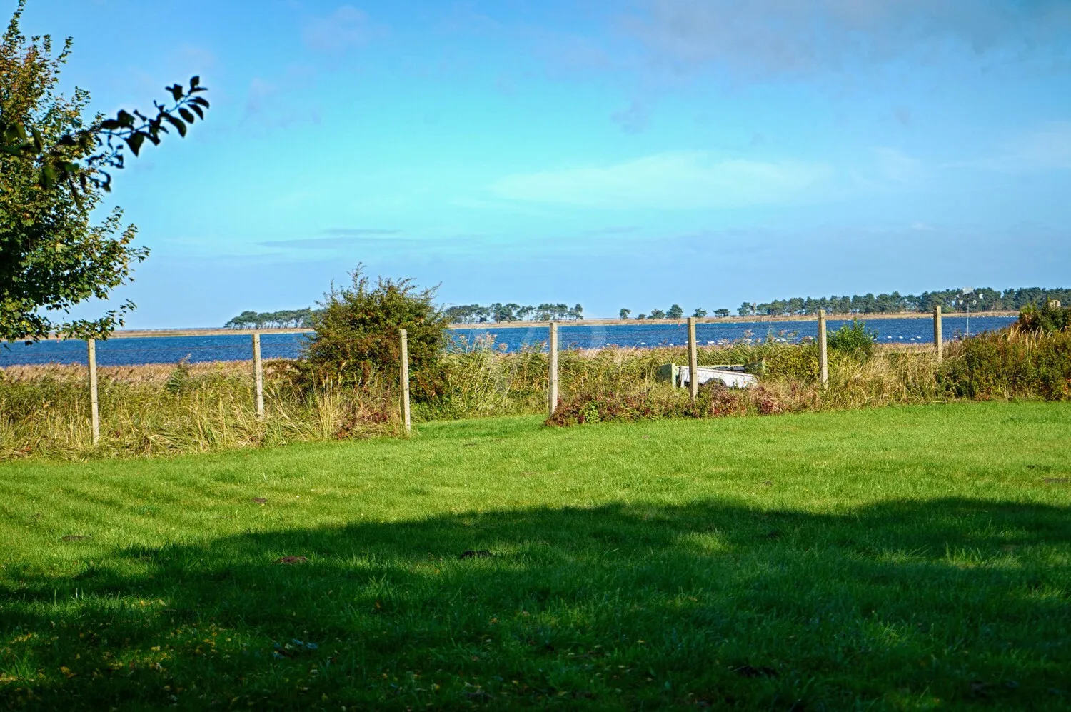 Wasserblick vom Garten