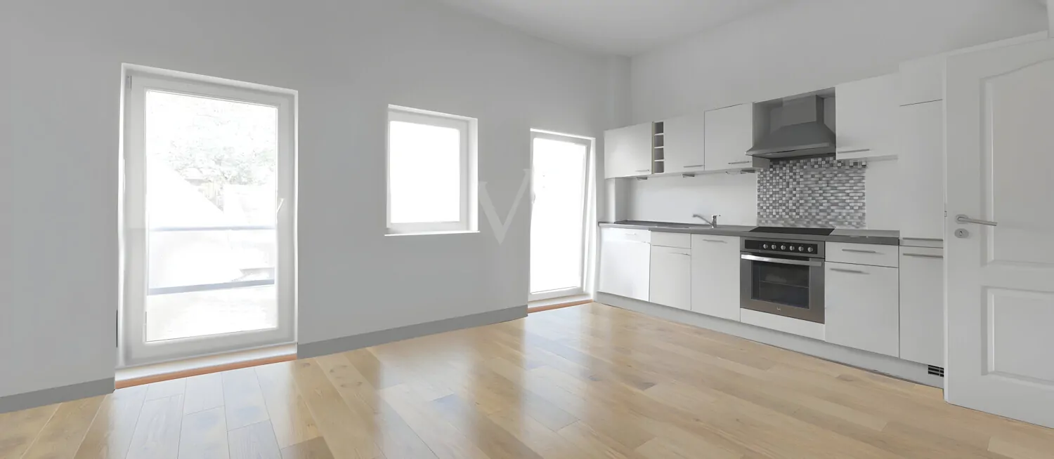 Küche digital beräumt