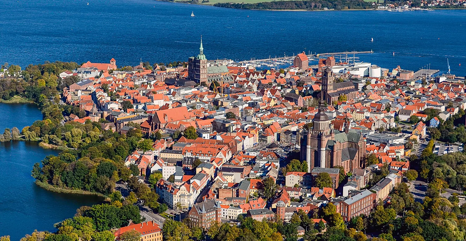 Luftbild Stralsund