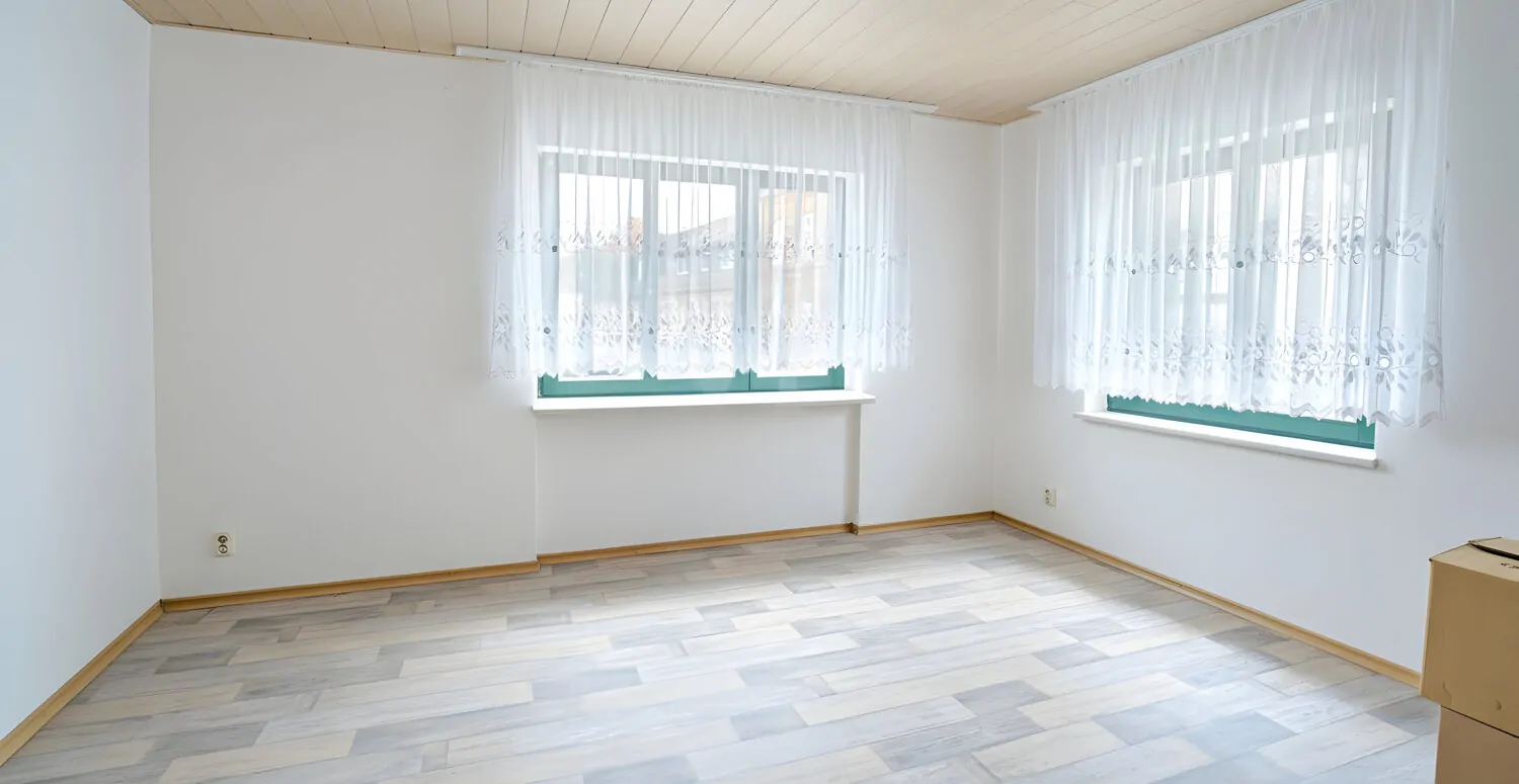 Wohnzimmer digital beräumt