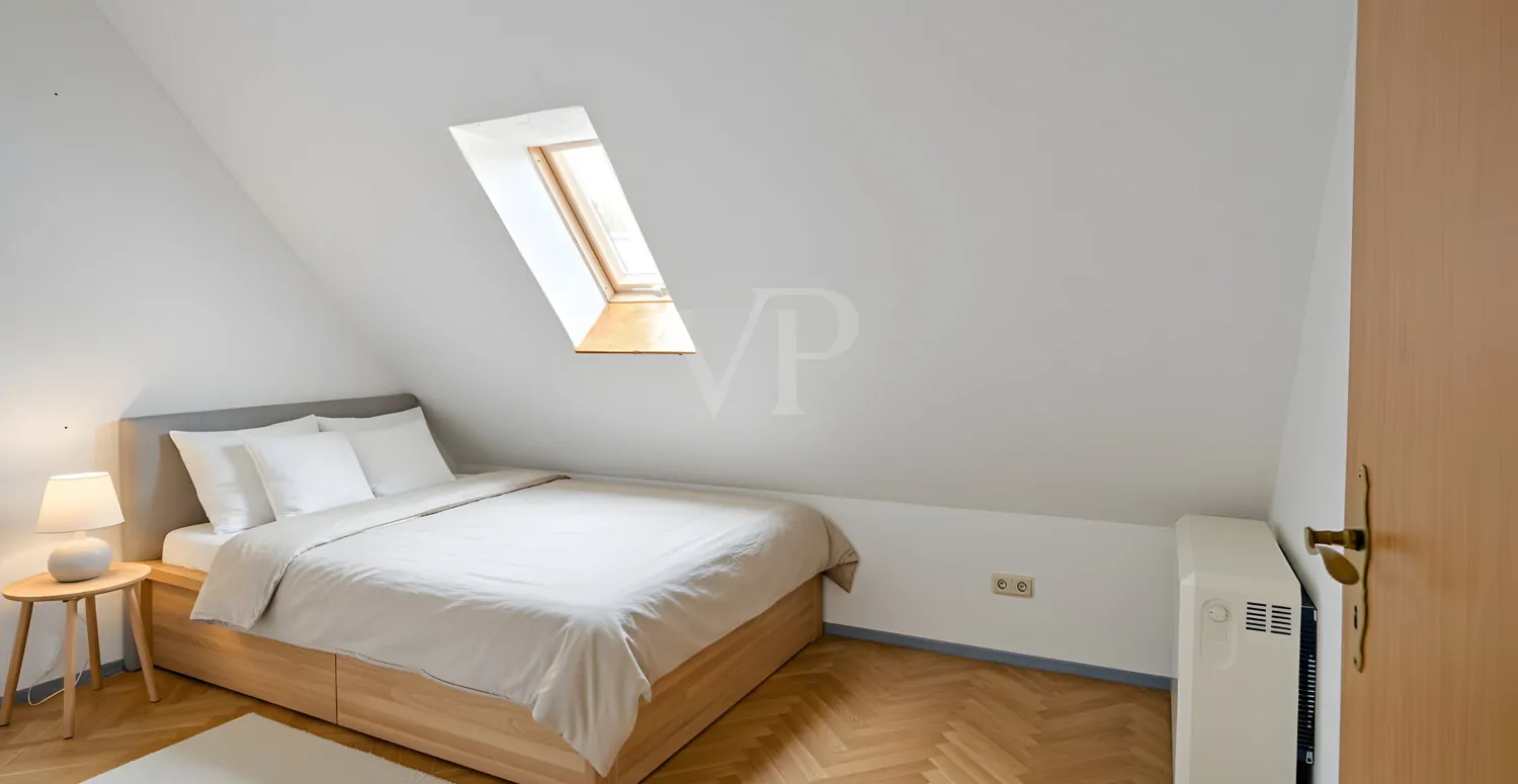 Schlafzimmer DG digital möbliert