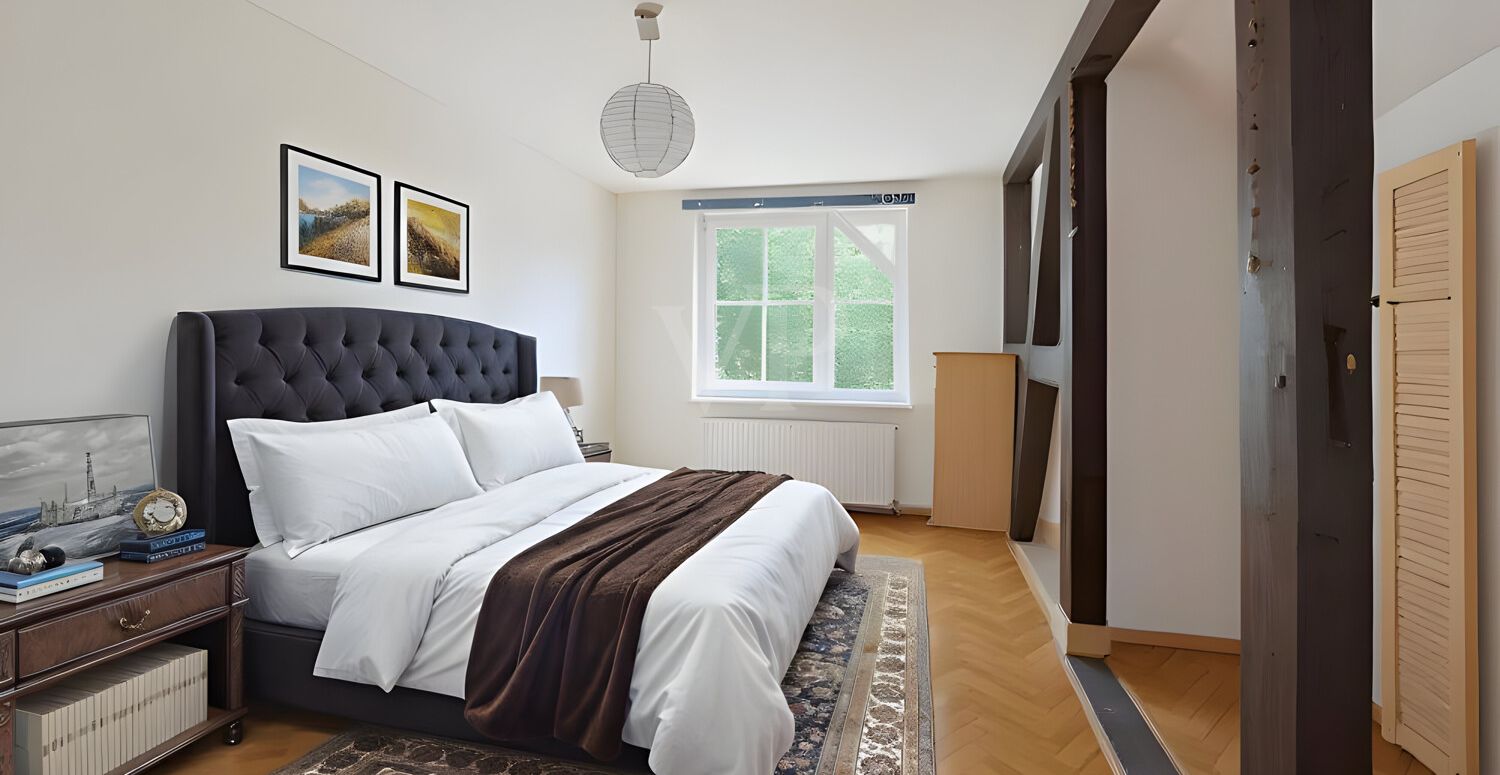 Schlafzimmer DG digital möbliert