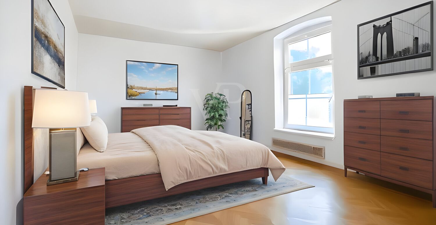 Schlafzimmer digital möbliert