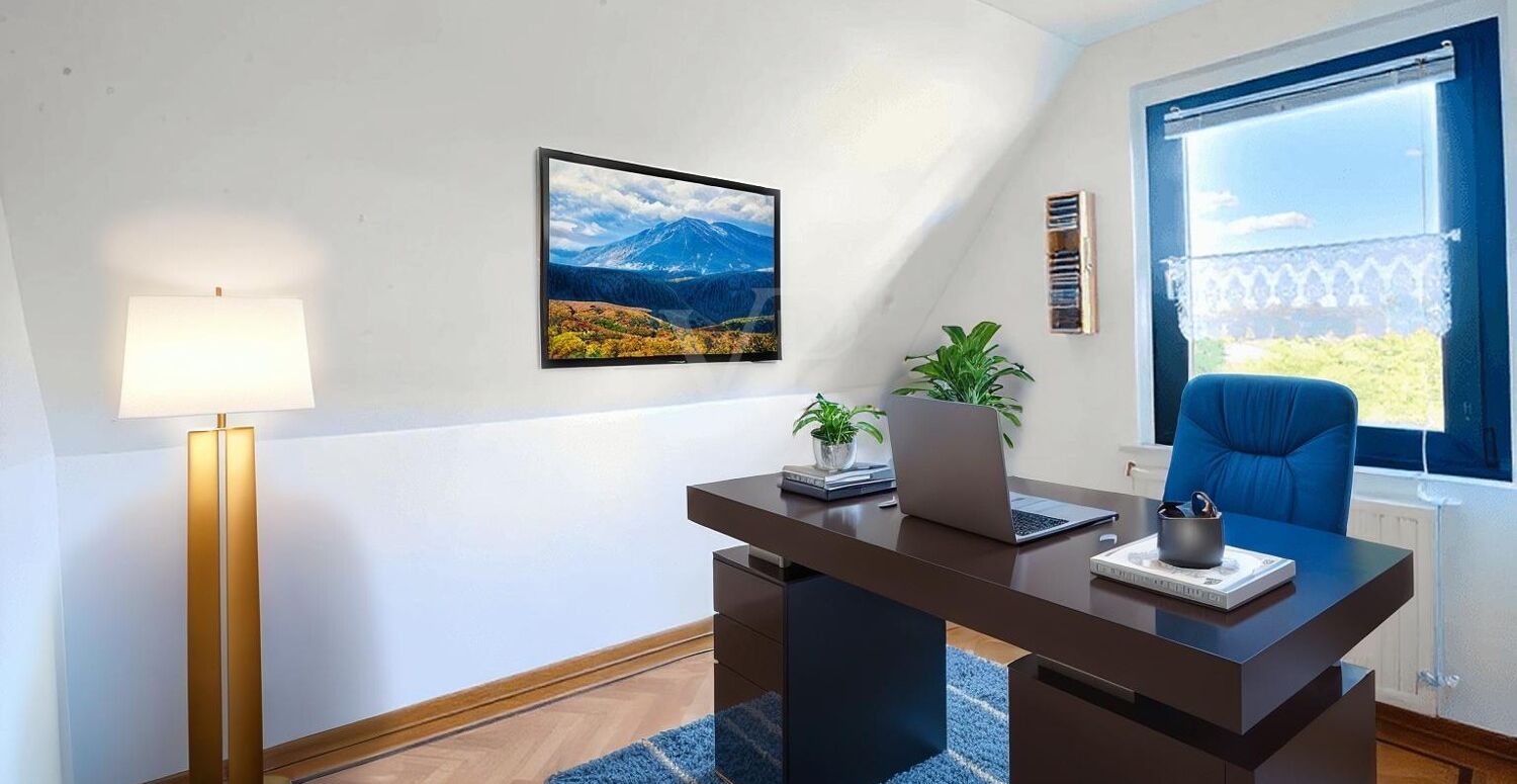 Gästezimmer digital möbliert