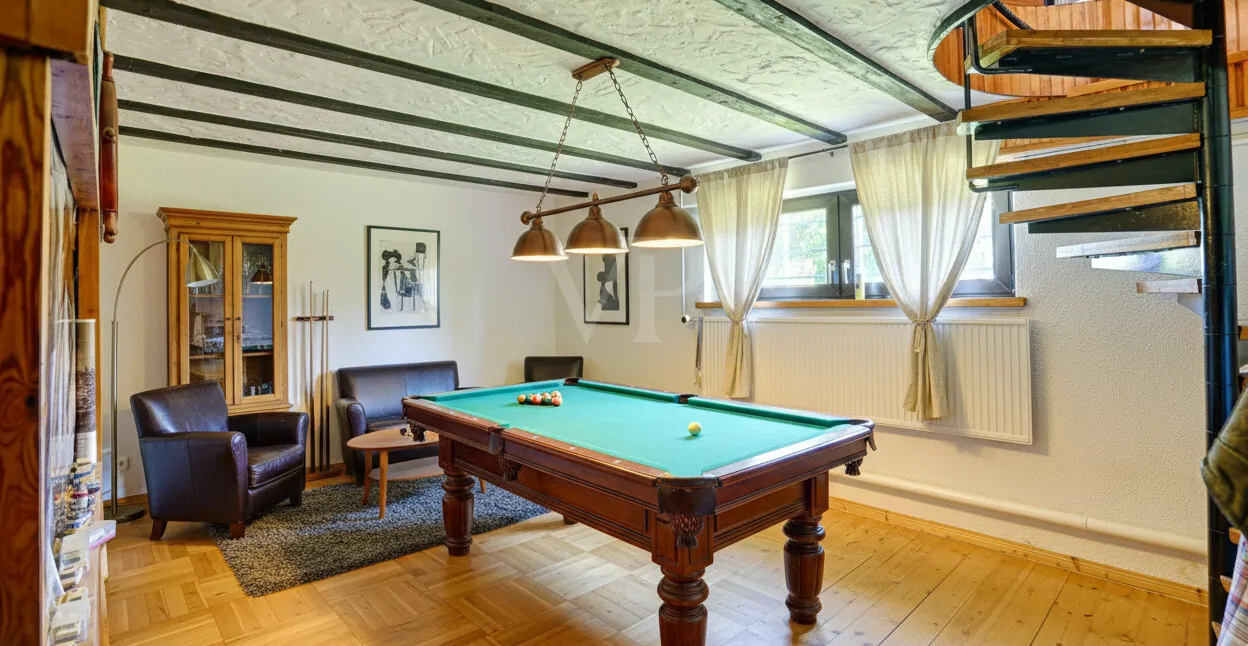 Büro digital möbliert