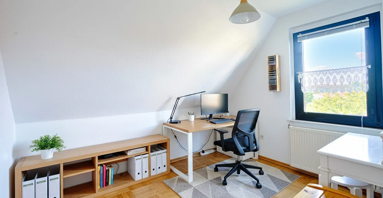 Gästezimmer digital möbliert