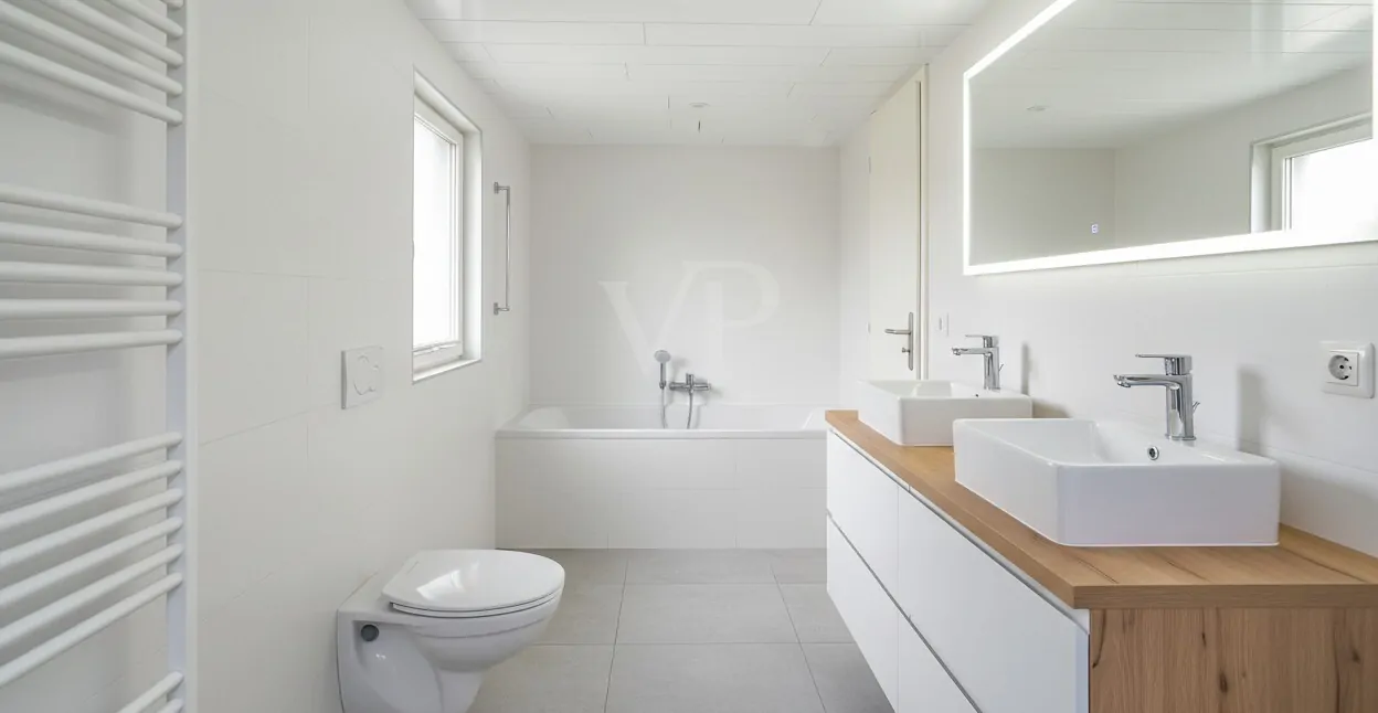 Bad digital möbliert