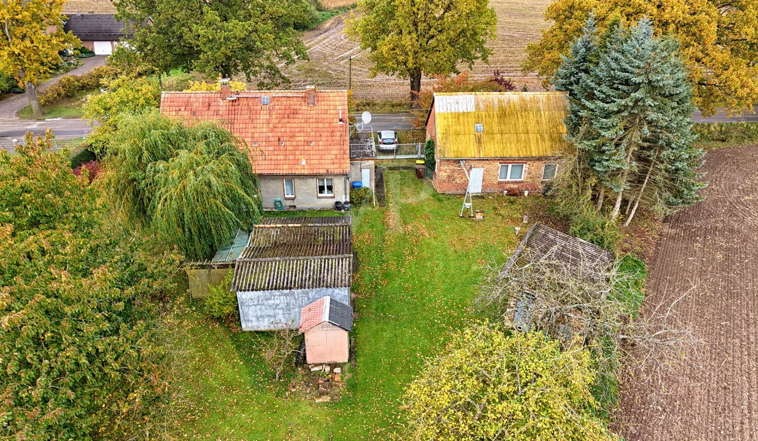 Luftbild Rückansicht