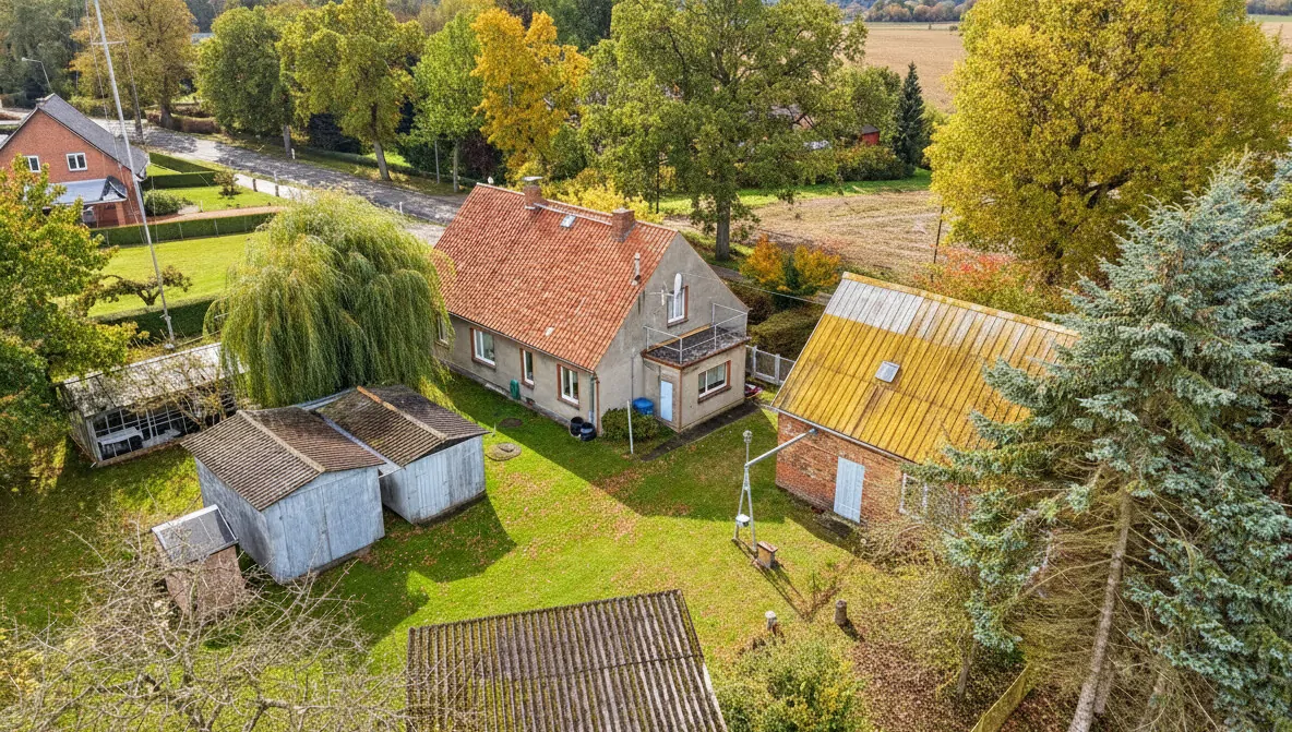 Luftaufnahme Rückansicht