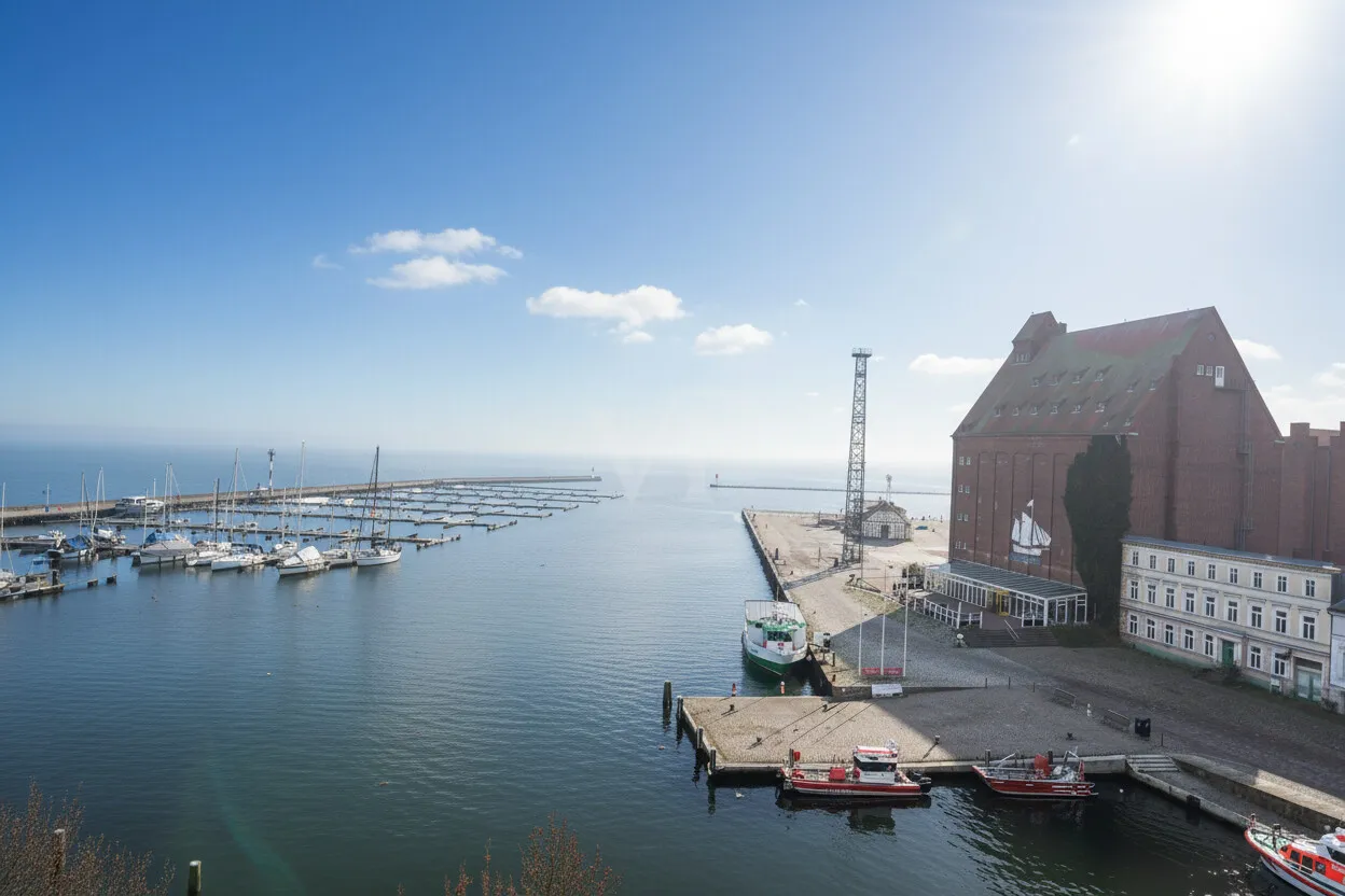 Wasserblick aus dem Wohnzimmer